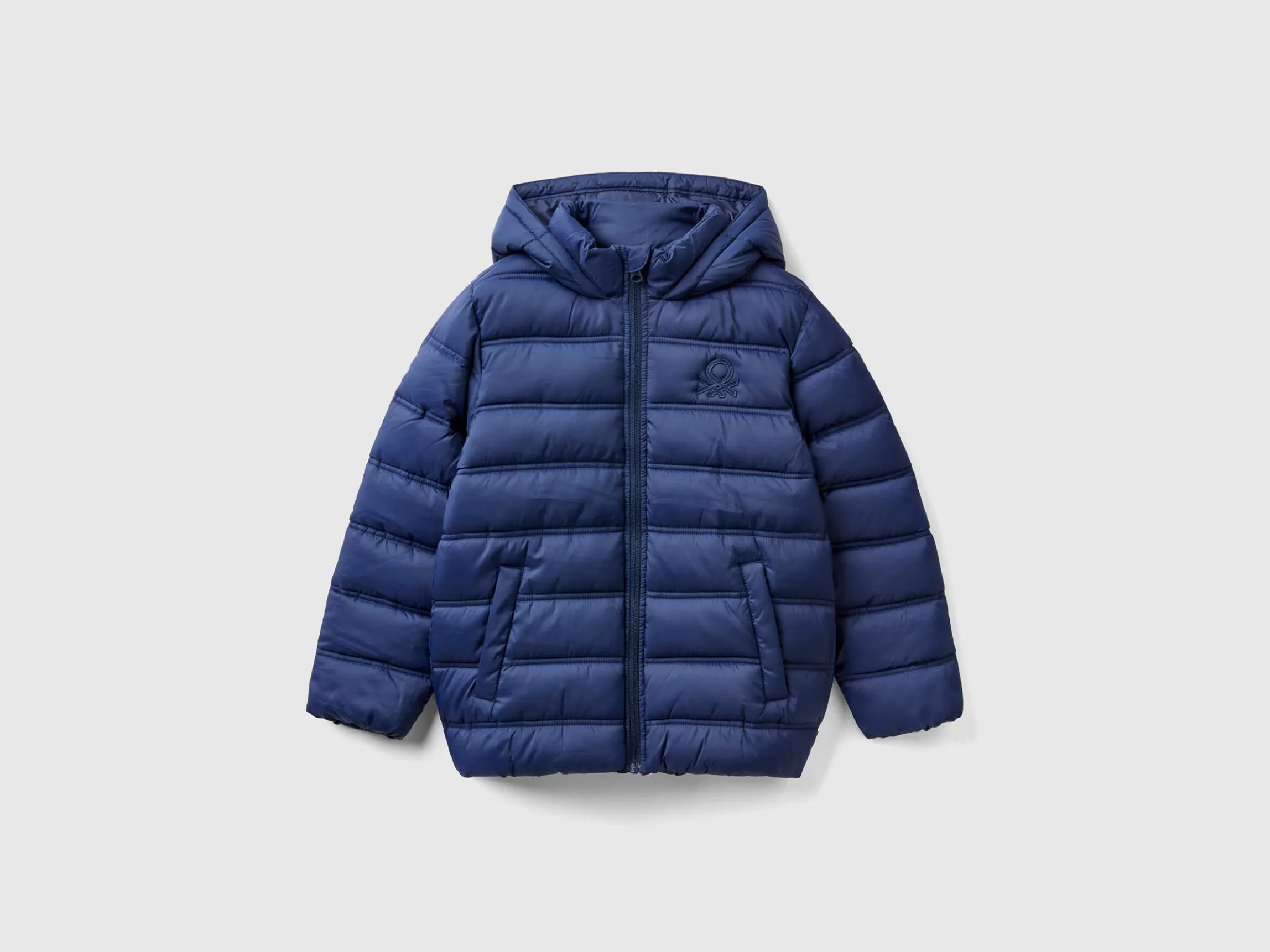 United Colors of Benetton Puffer jacket with hood and logo