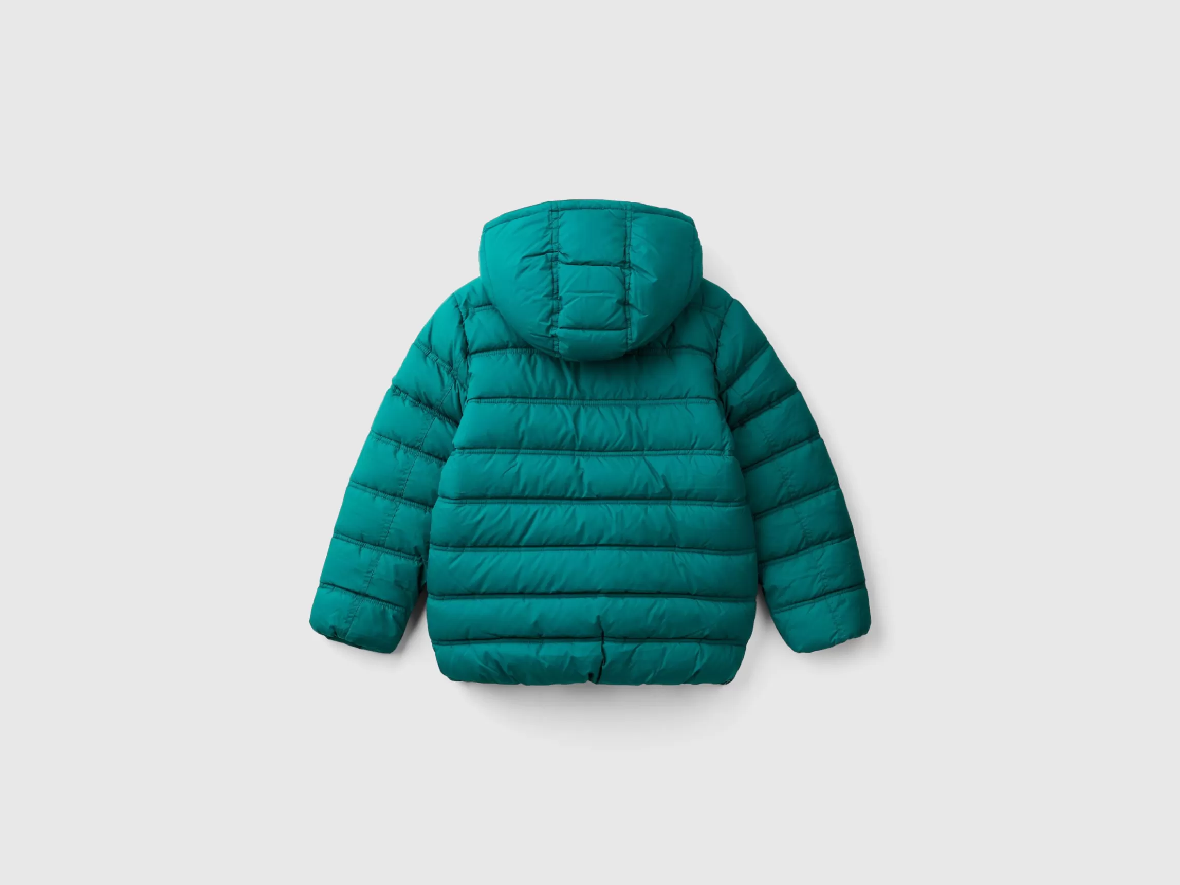 United Colors of Benetton Puffer jacket with hood and logo