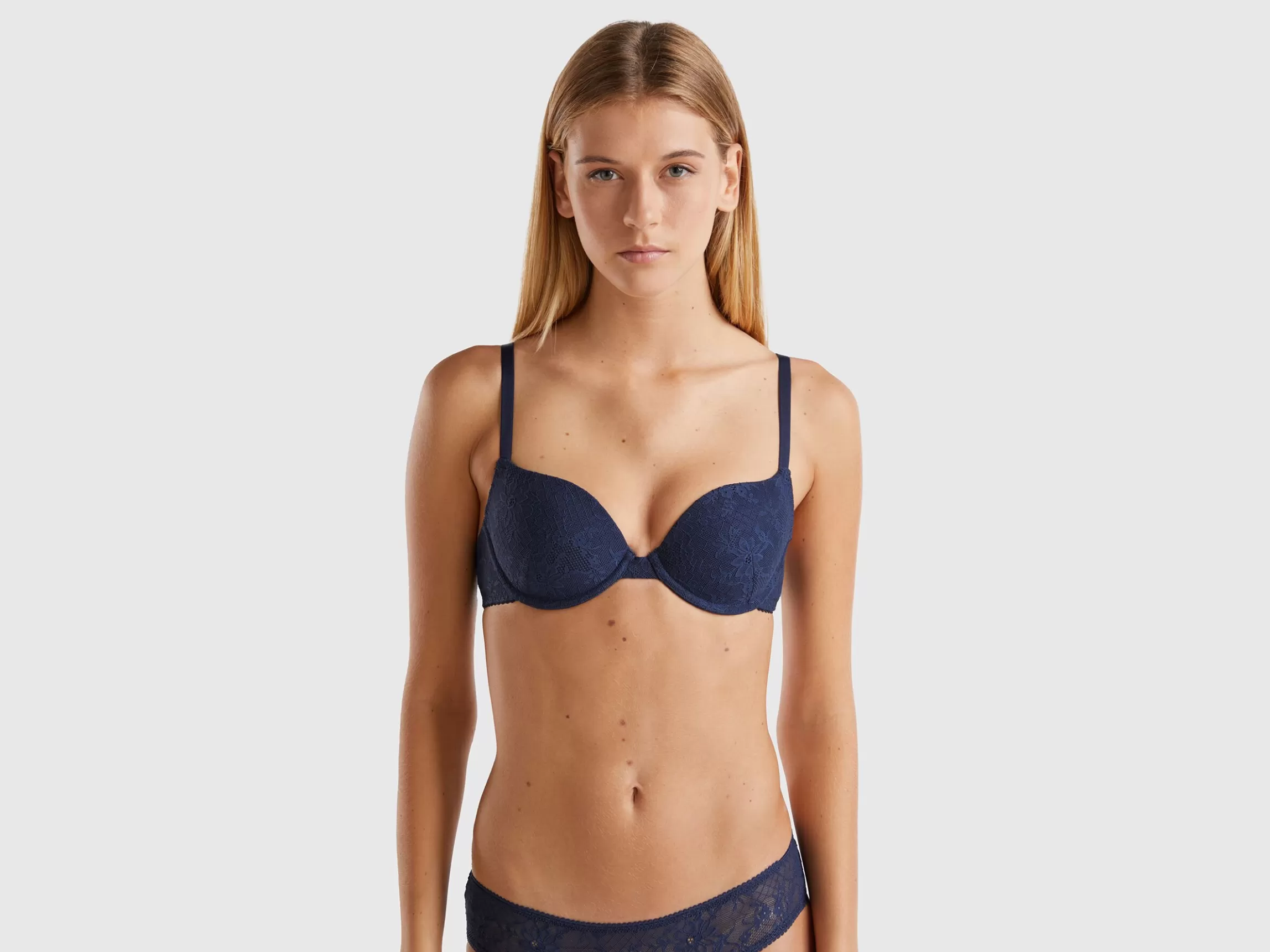 United Colors of Benetton Push up bra in stretch lace
