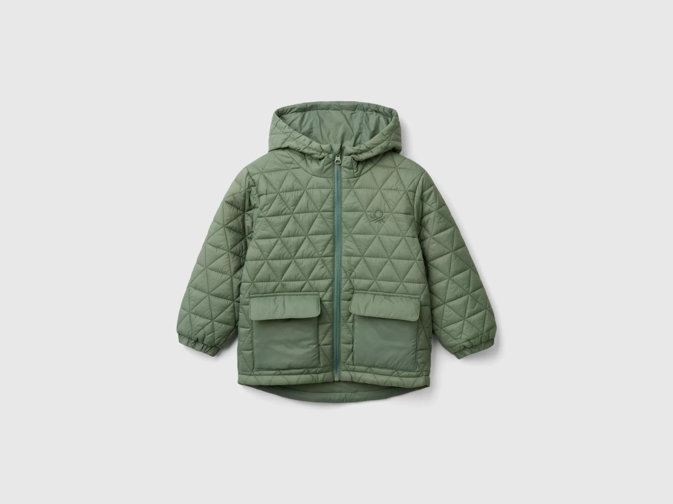United Colors of Benetton Quilted jacket with hood
