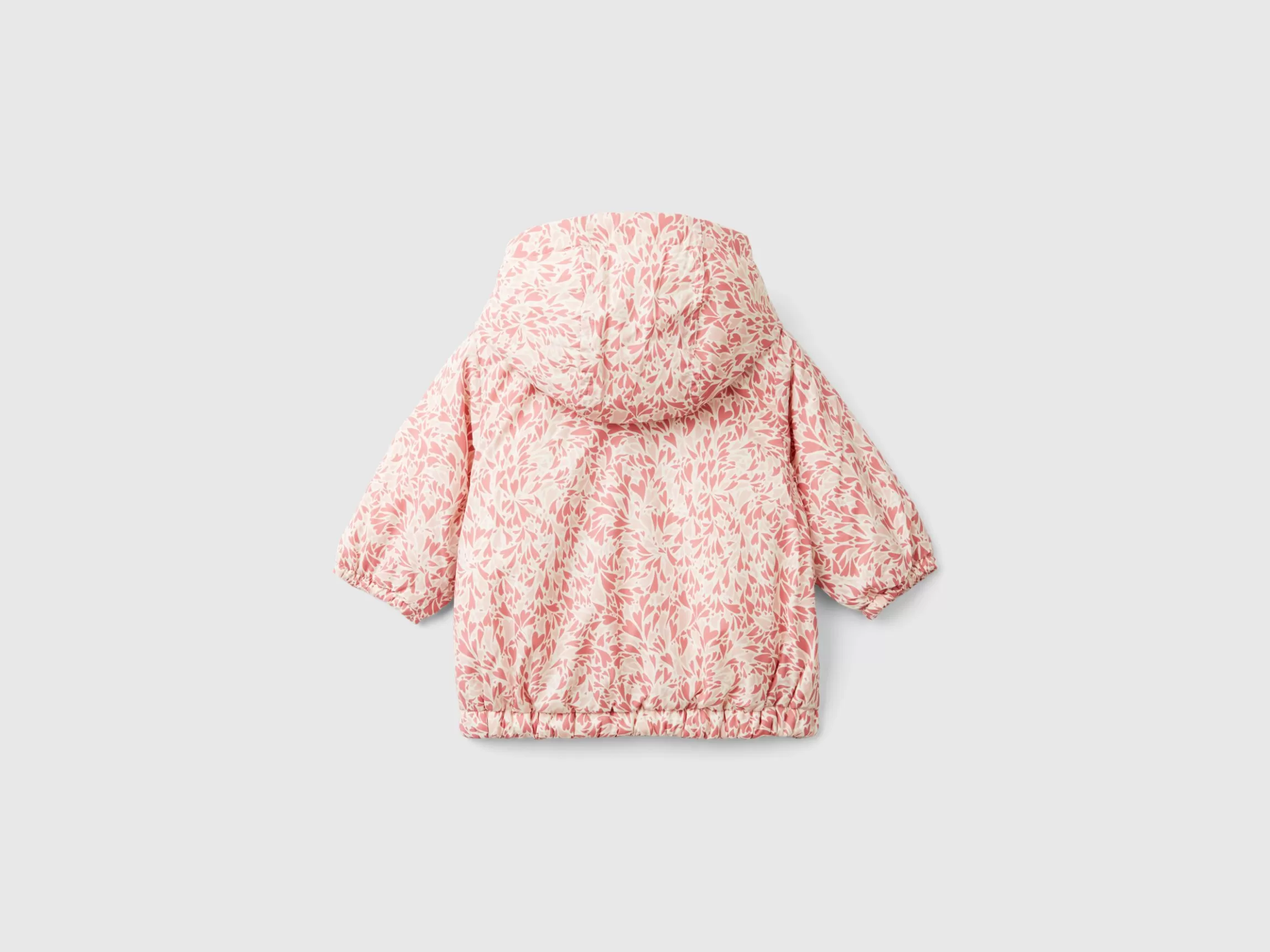 United Colors of Benetton Rain Defender patterned jacket