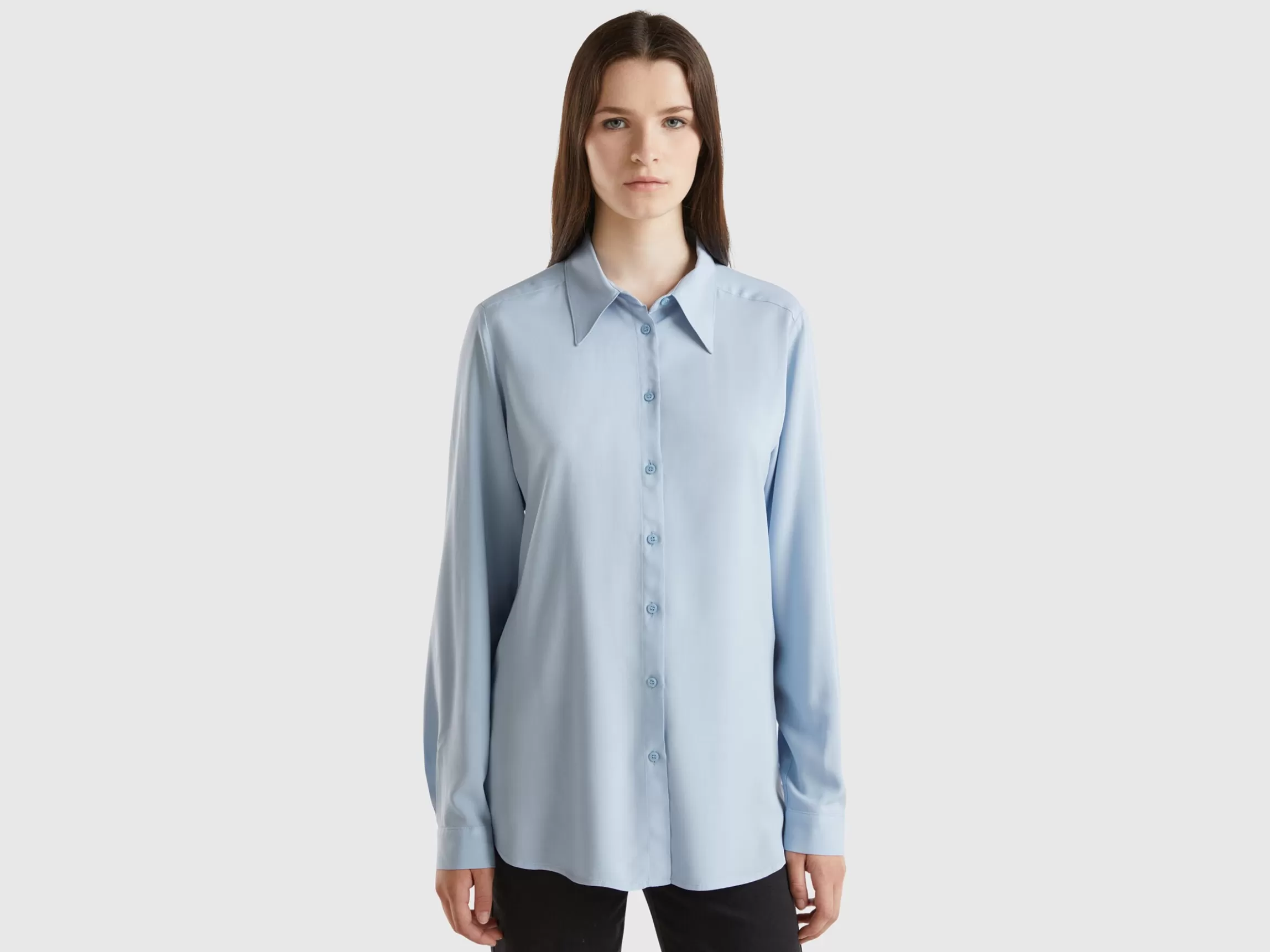 United Colors of Benetton Regular fit shirt in viscose