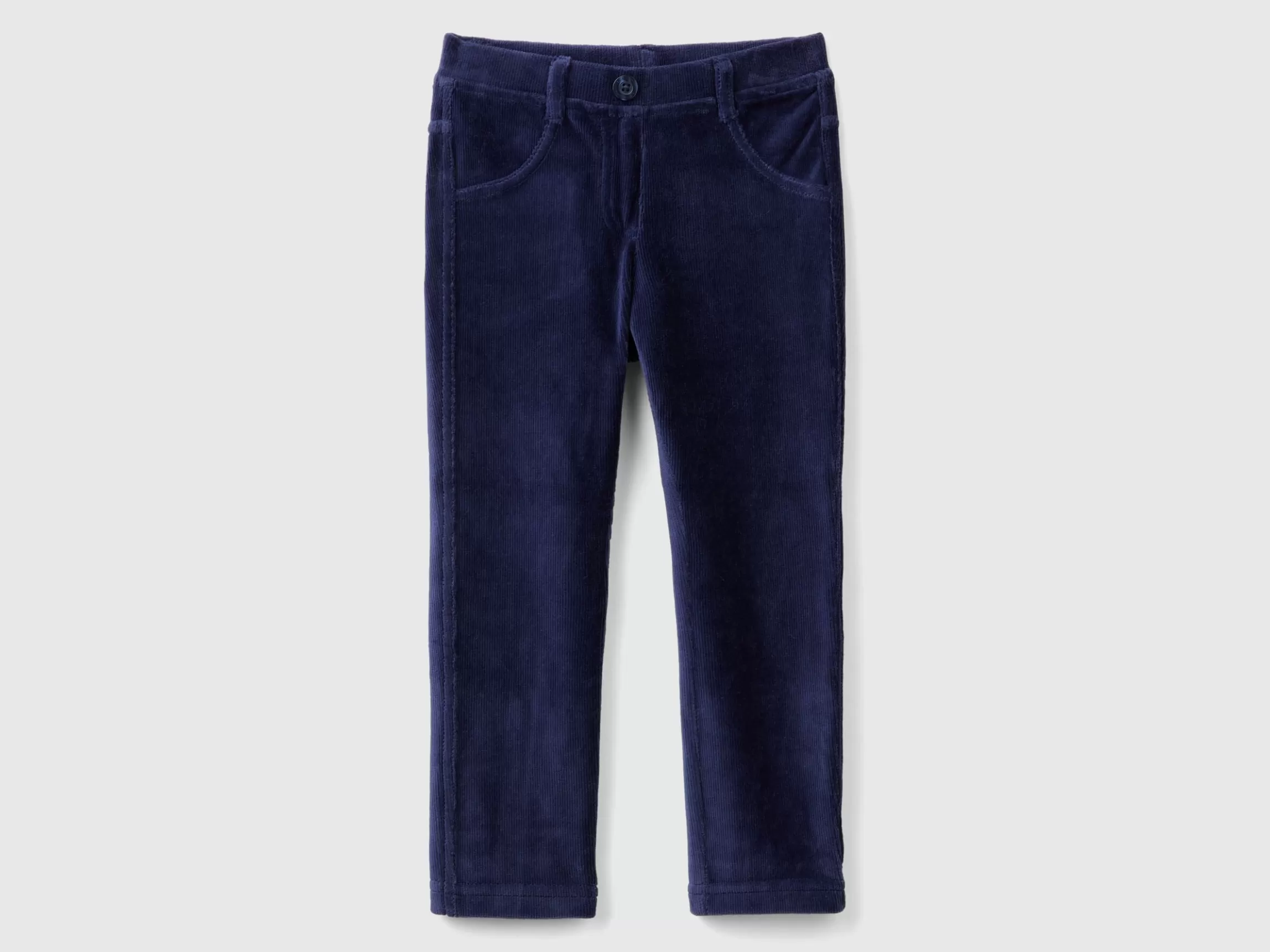 United Colors of Benetton Ribbed chenille trousers