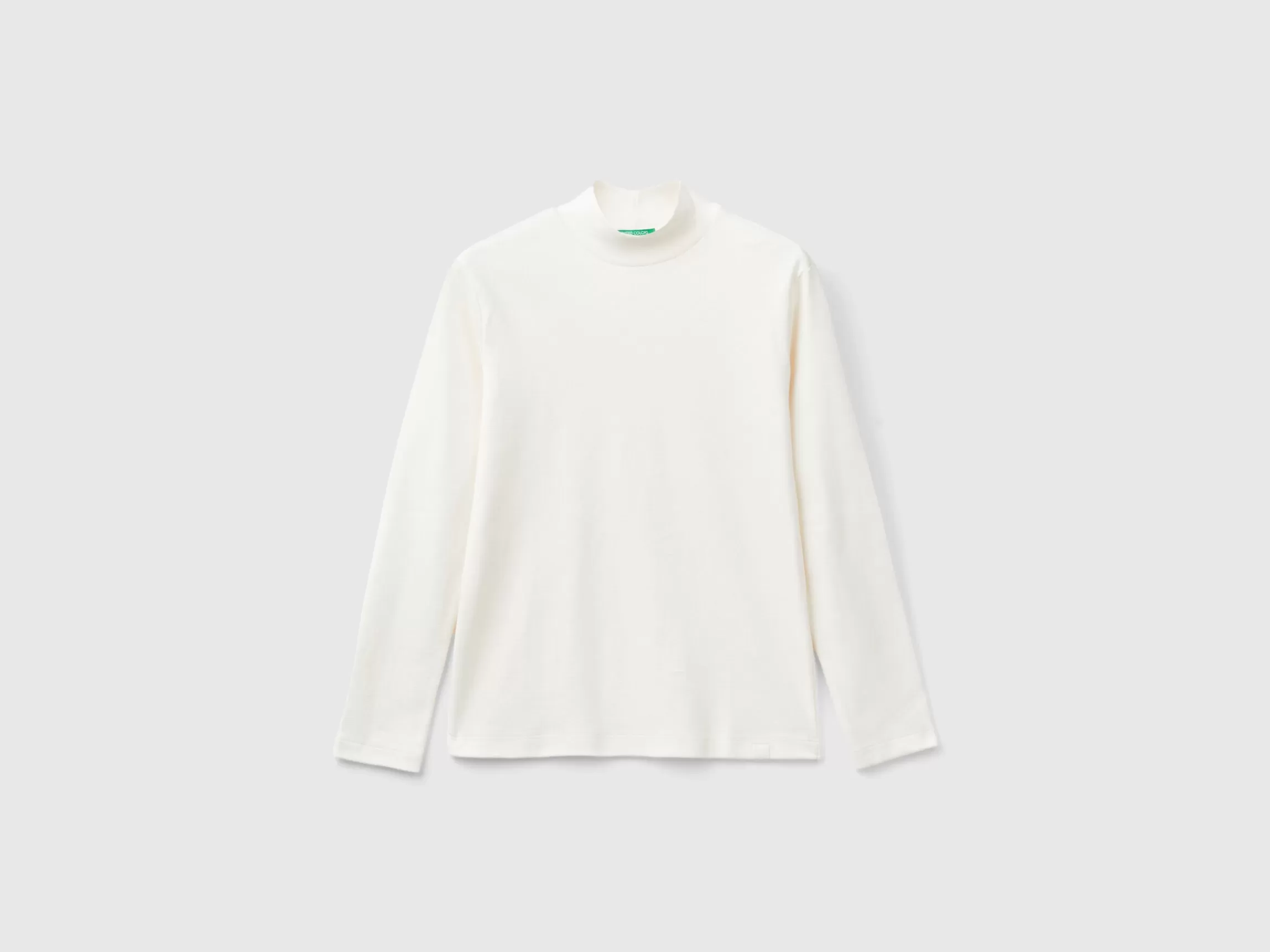 United Colors of Benetton Ribbed knit turtleneck t-shirt