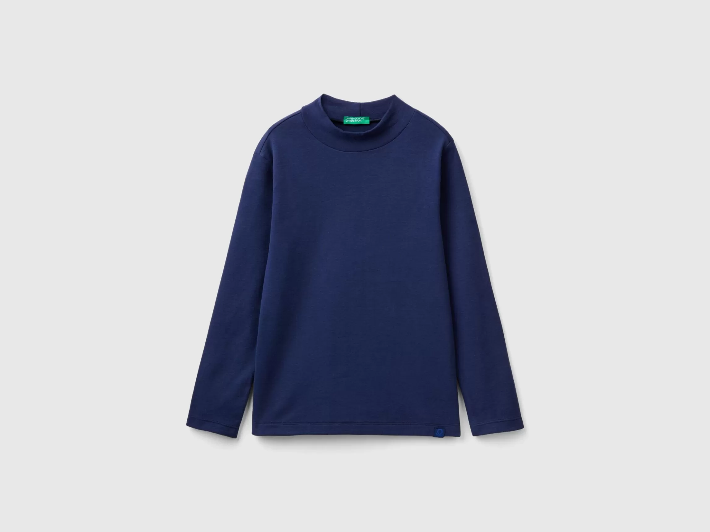 United Colors of Benetton Ribbed knit turtleneck t-shirt