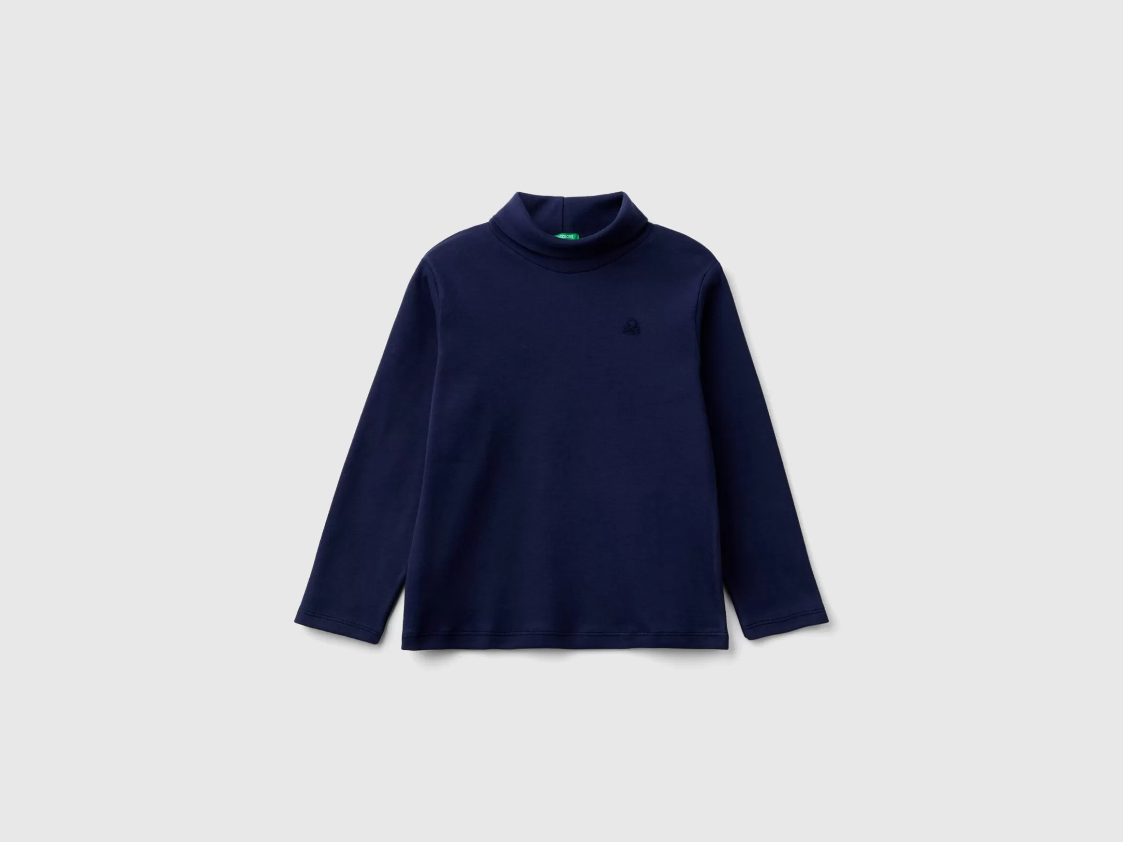 United Colors of Benetton Ribbed knit turtleneck t-shirt