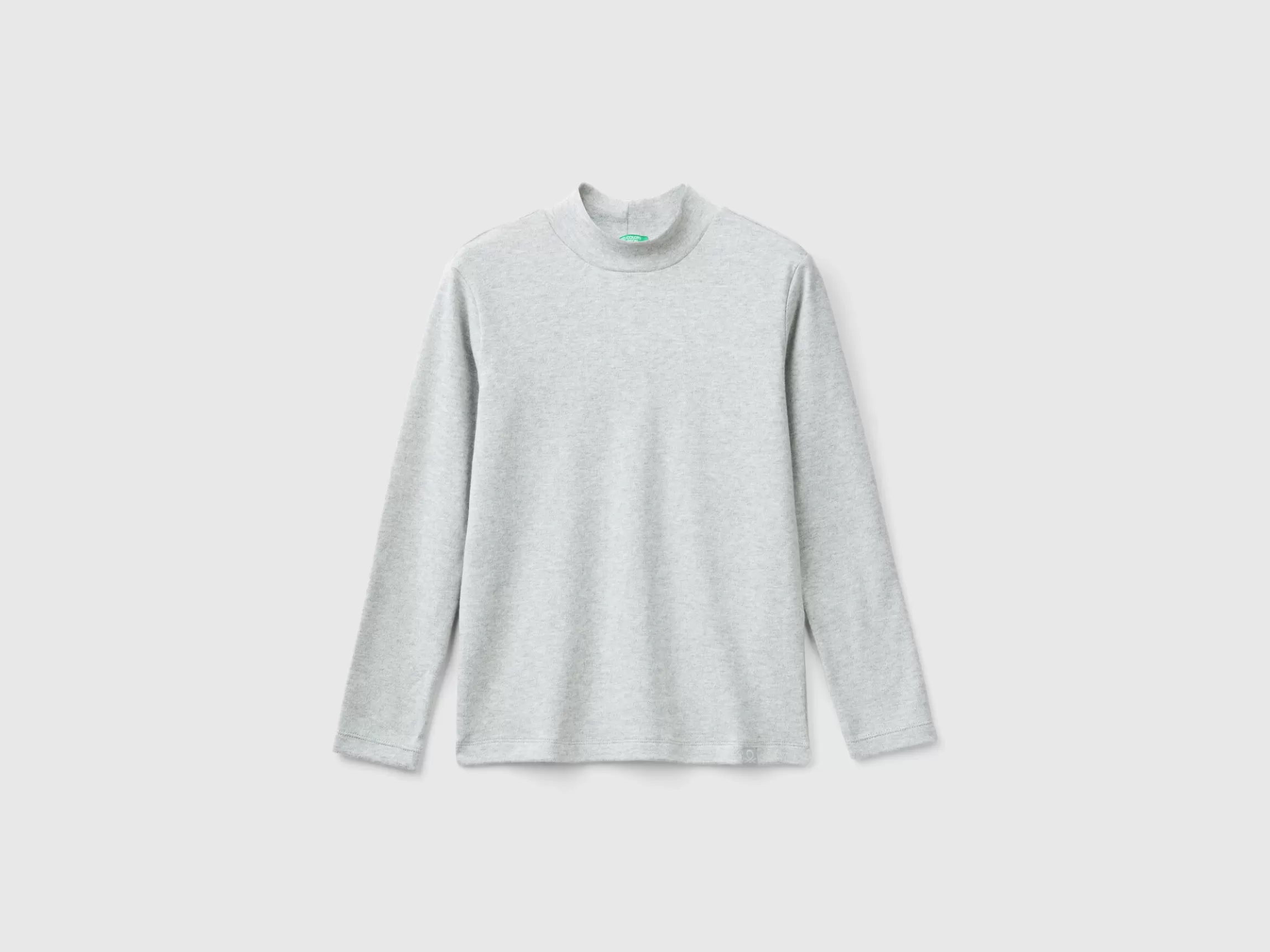 United Colors of Benetton Ribbed knit turtleneck t-shirt
