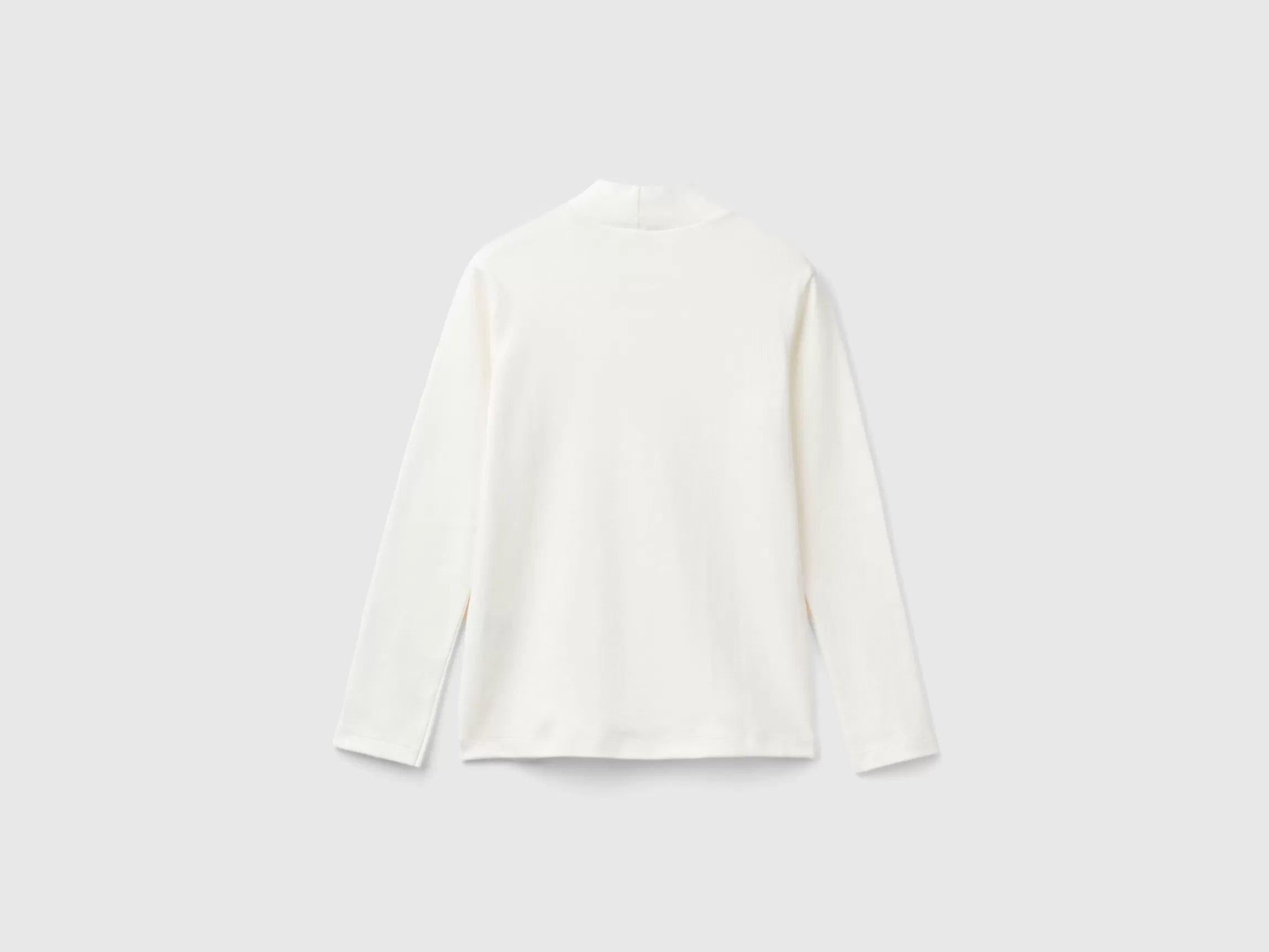 United Colors of Benetton Ribbed knit turtleneck t-shirt