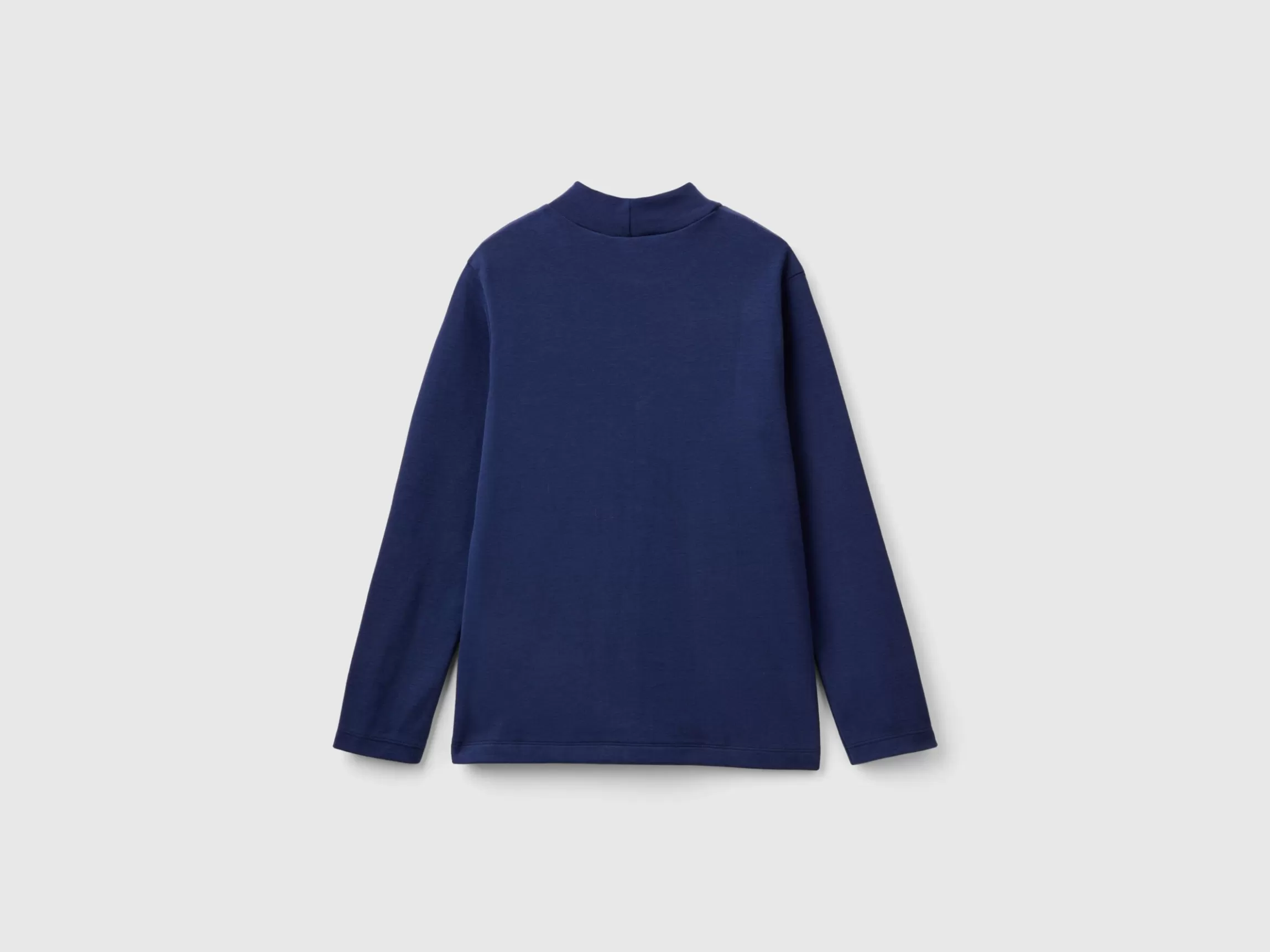 United Colors of Benetton Ribbed knit turtleneck t-shirt