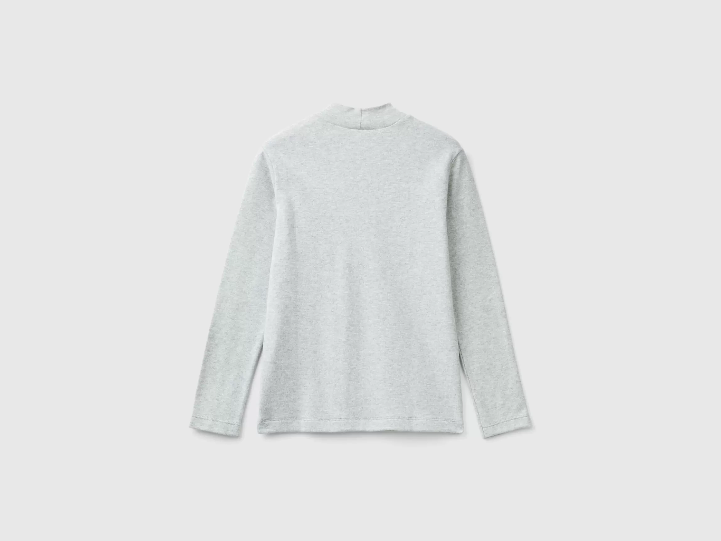 United Colors of Benetton Ribbed knit turtleneck t-shirt