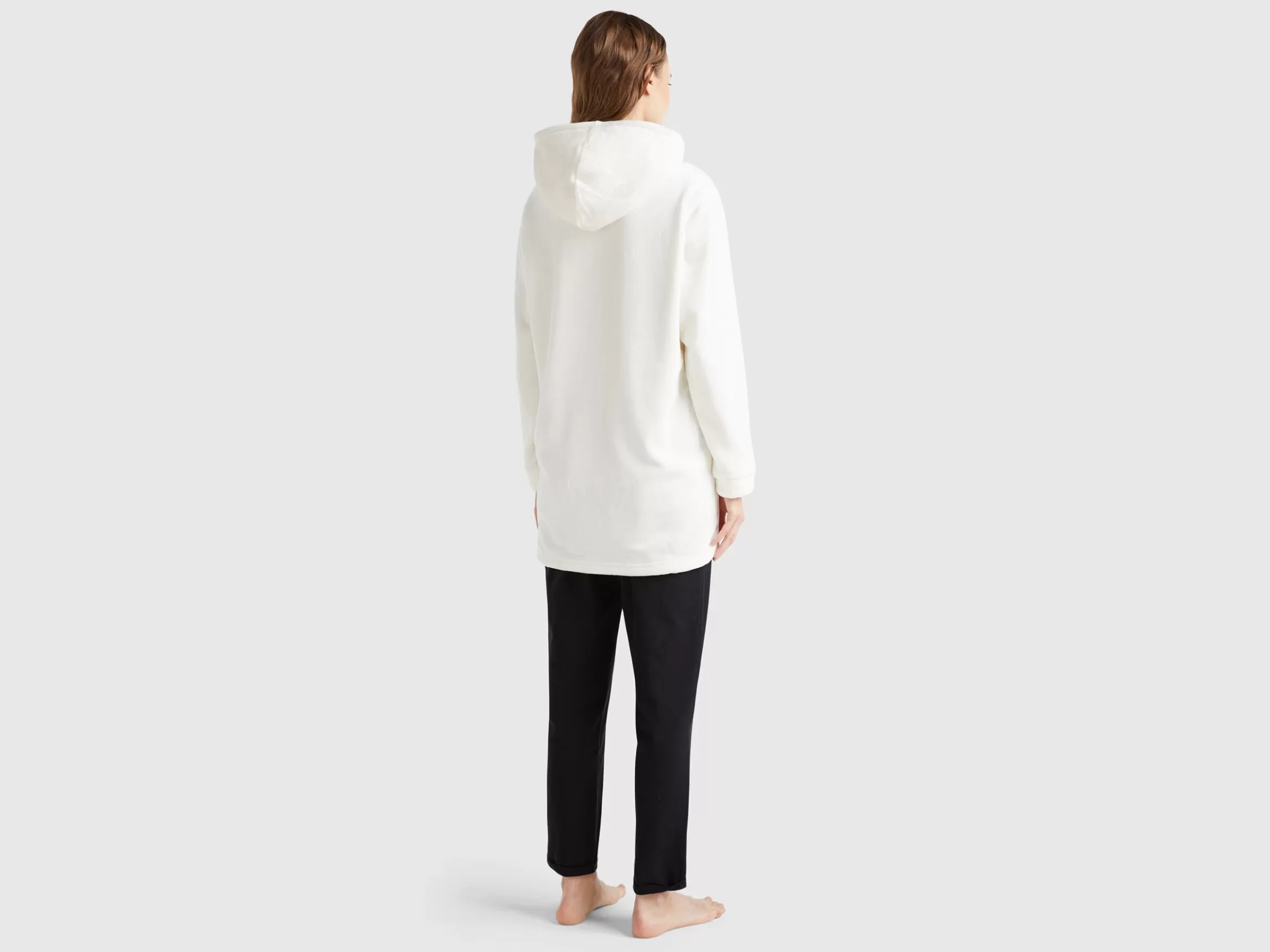United Colors of Benetton Robe with penguin embroidery