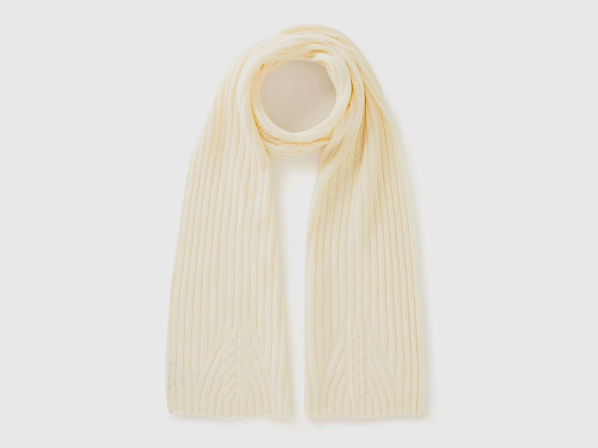 United Colors of Benetton Scarf with cable knit