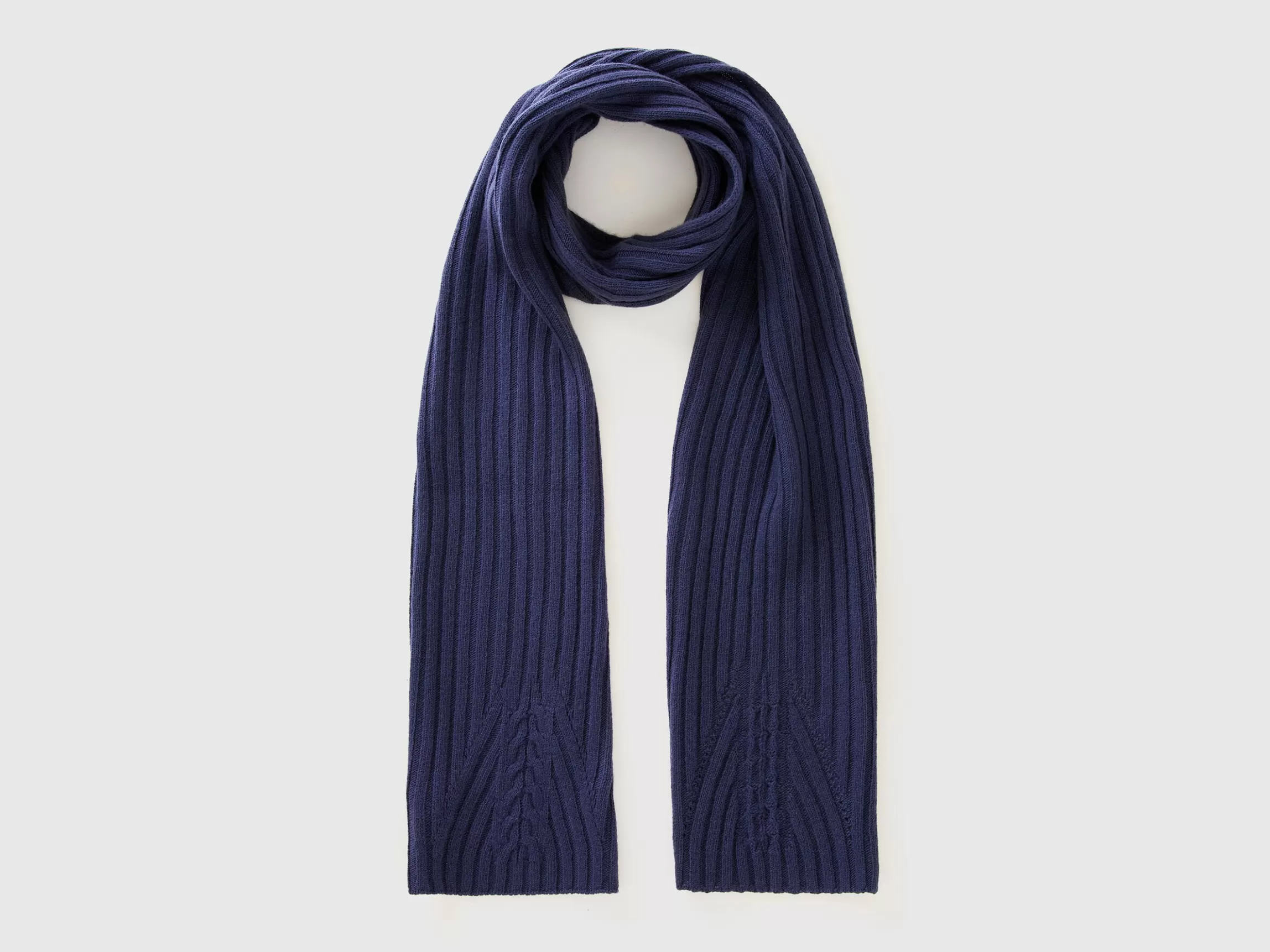 United Colors of Benetton Scarf with cable knit