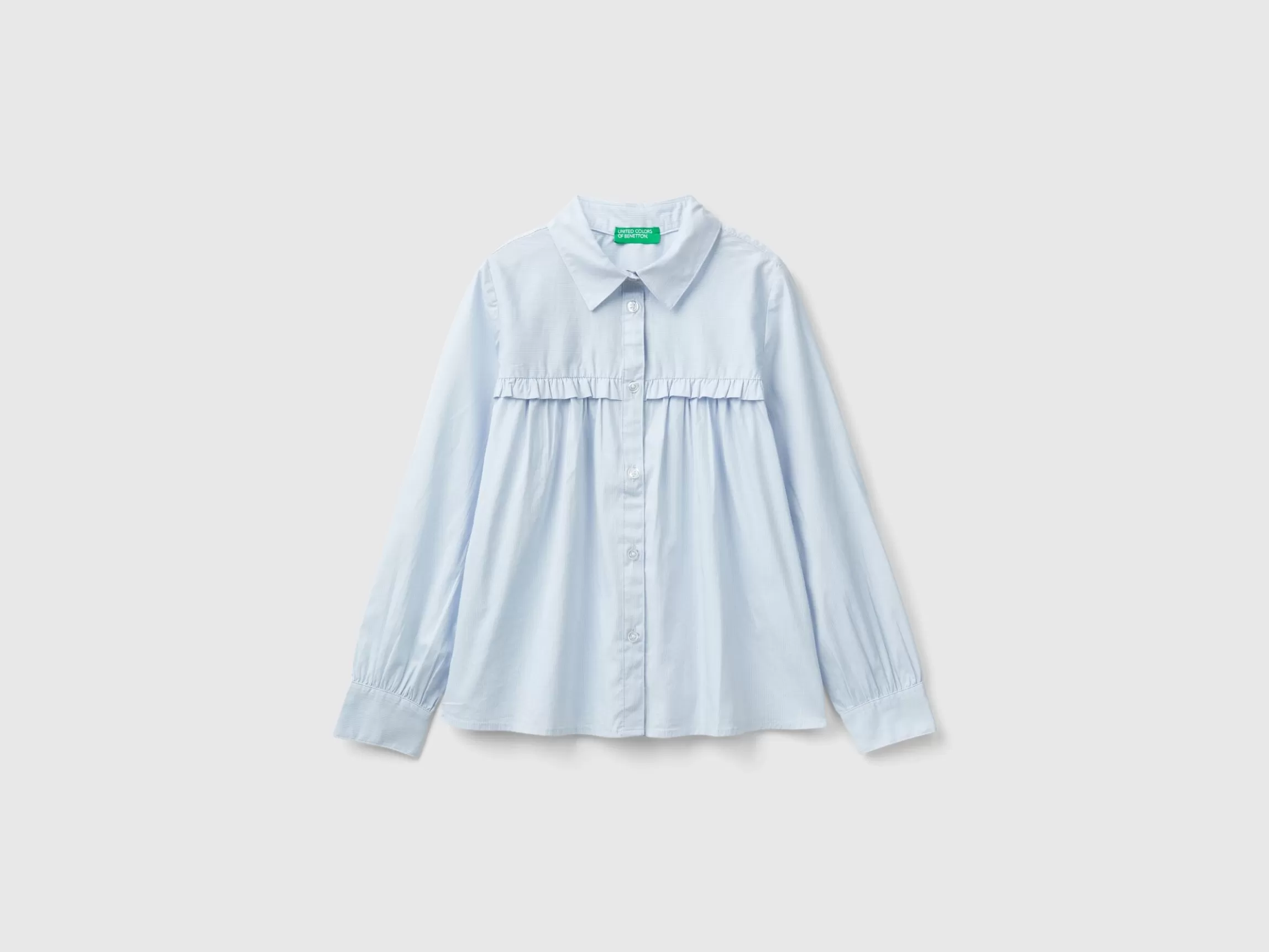 United Colors of Benetton Shirt with rouches on the yoke
