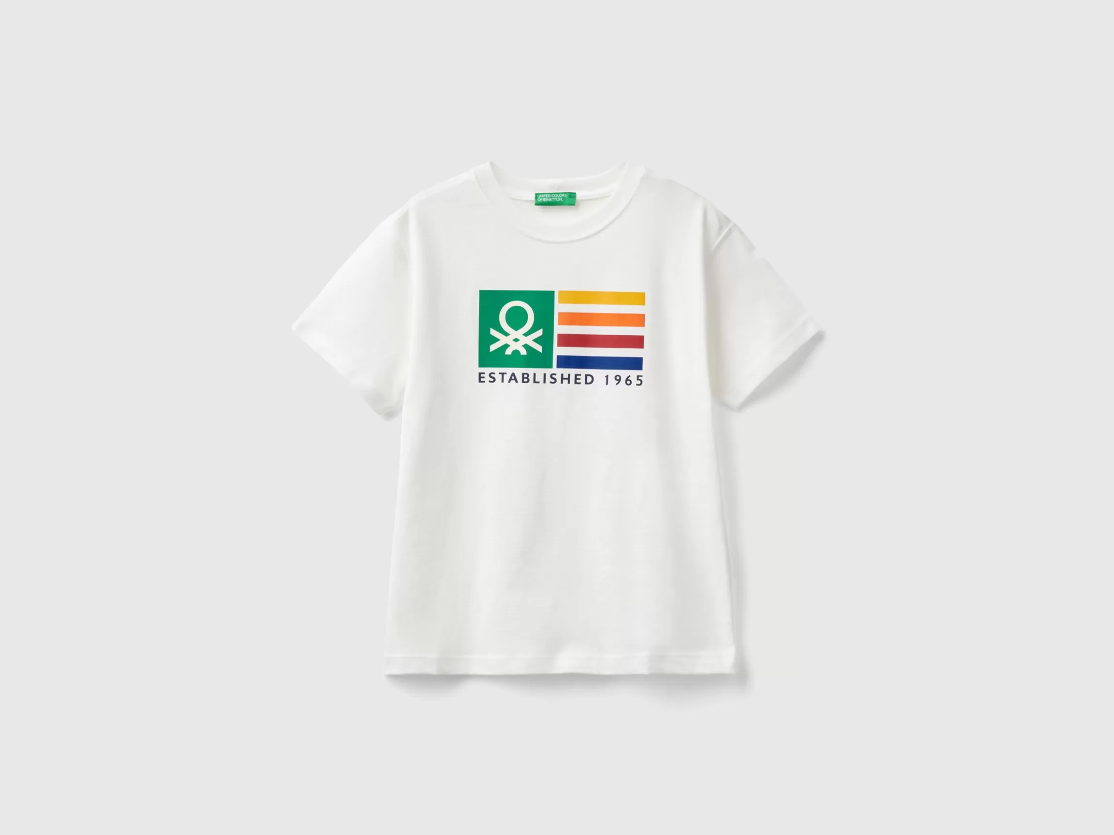 United Colors of Benetton Short sleeve t-shirt in 100% organic cotton