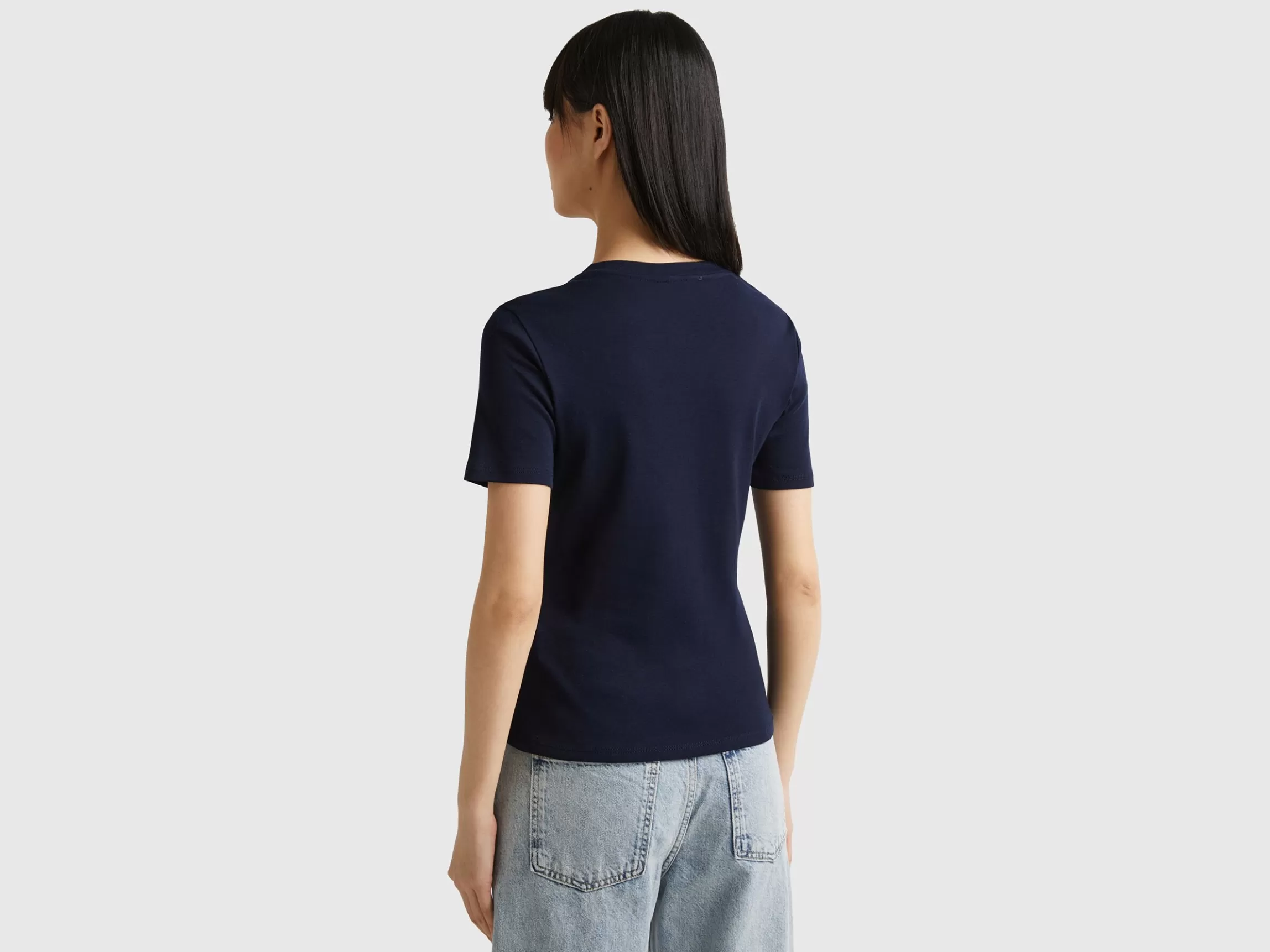 United Colors of Benetton Short sleeve t-shirt in long fiber cotton