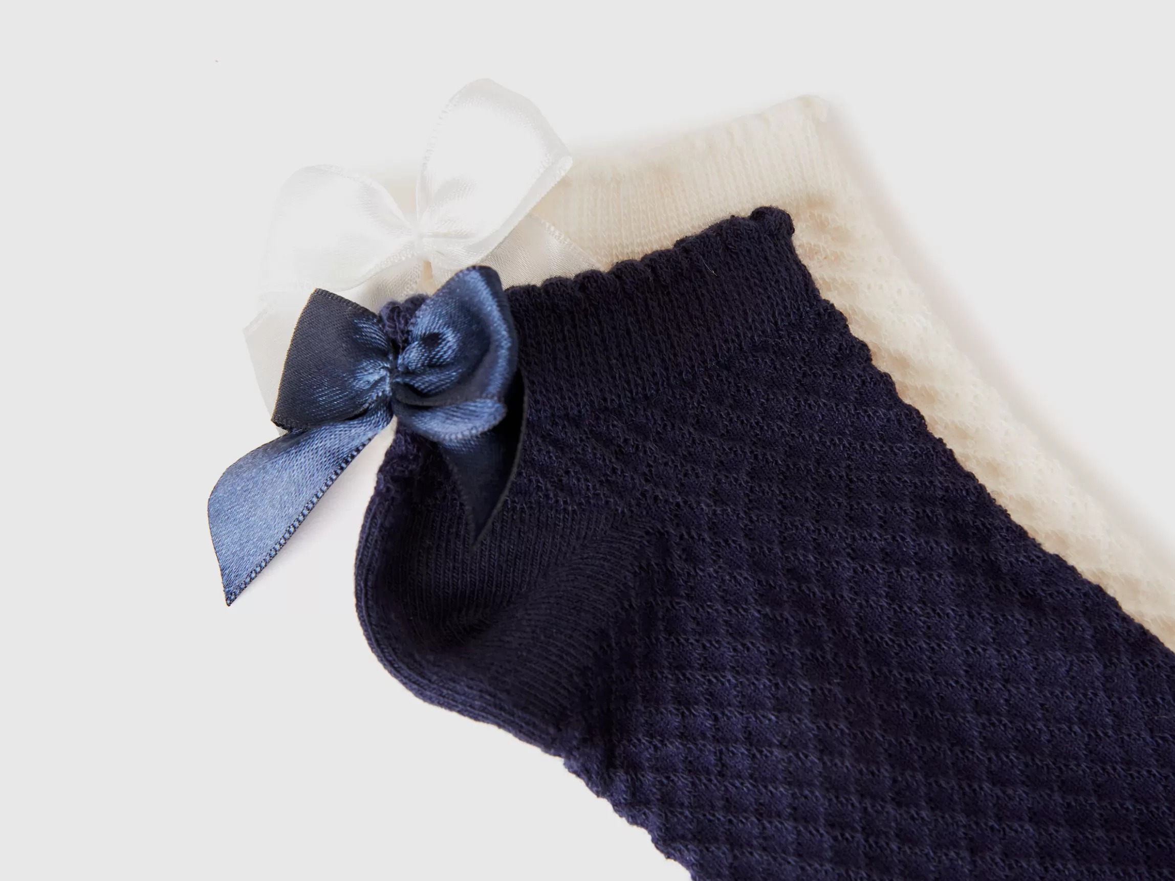 United Colors of Benetton Short socks with bow