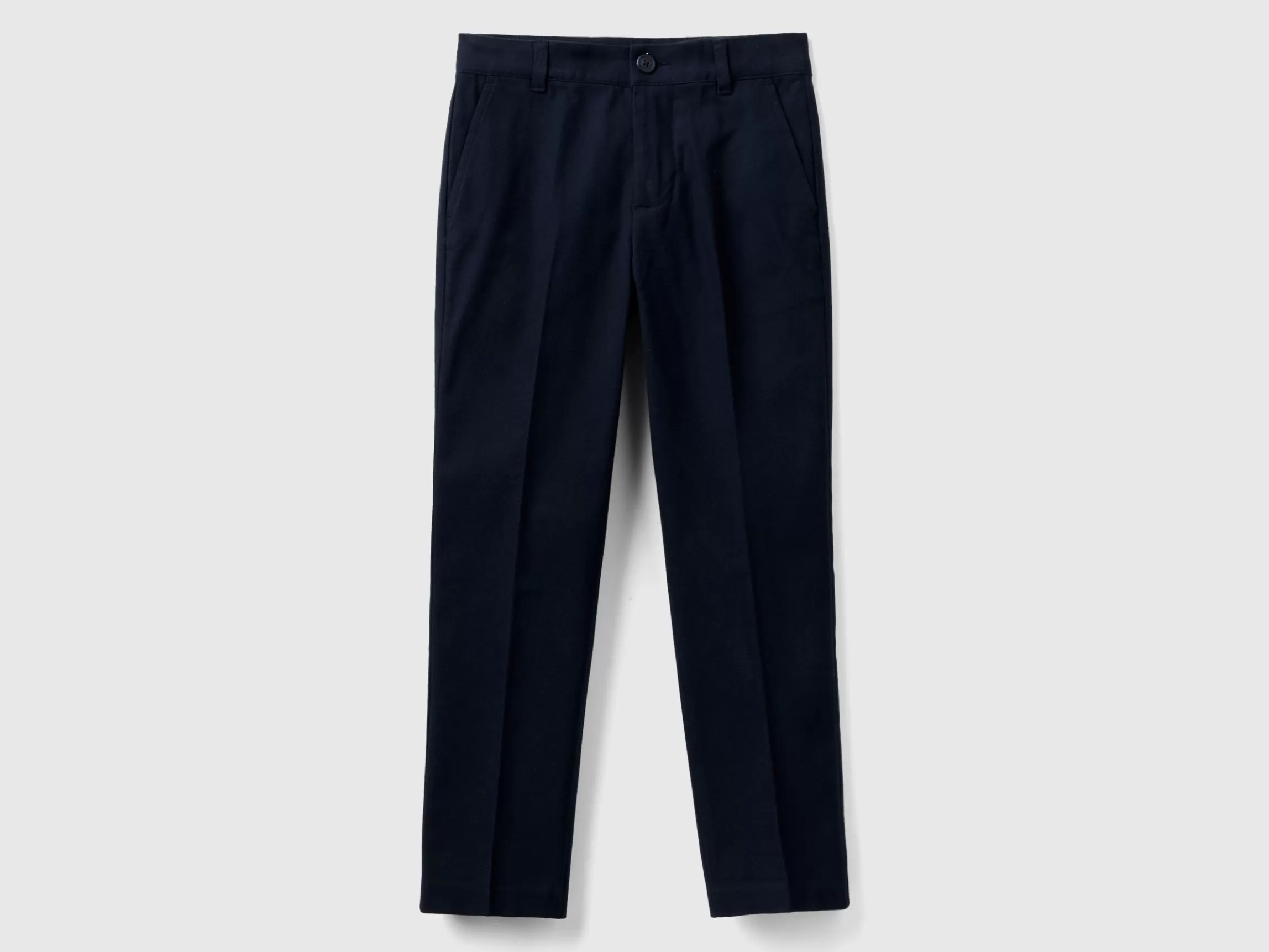 United Colors of Benetton Slim fit flannel trousers