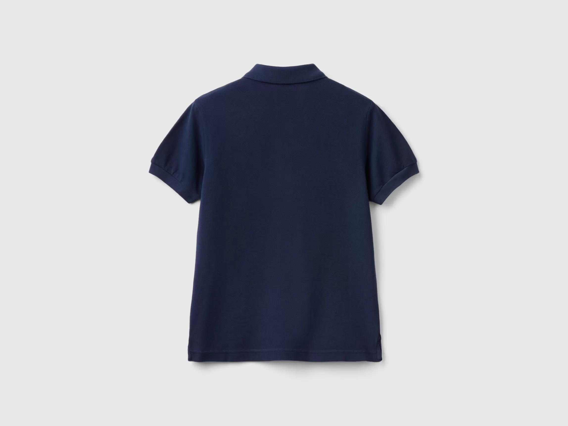 United Colors of Benetton Slim fit polo in 100% organic cotton