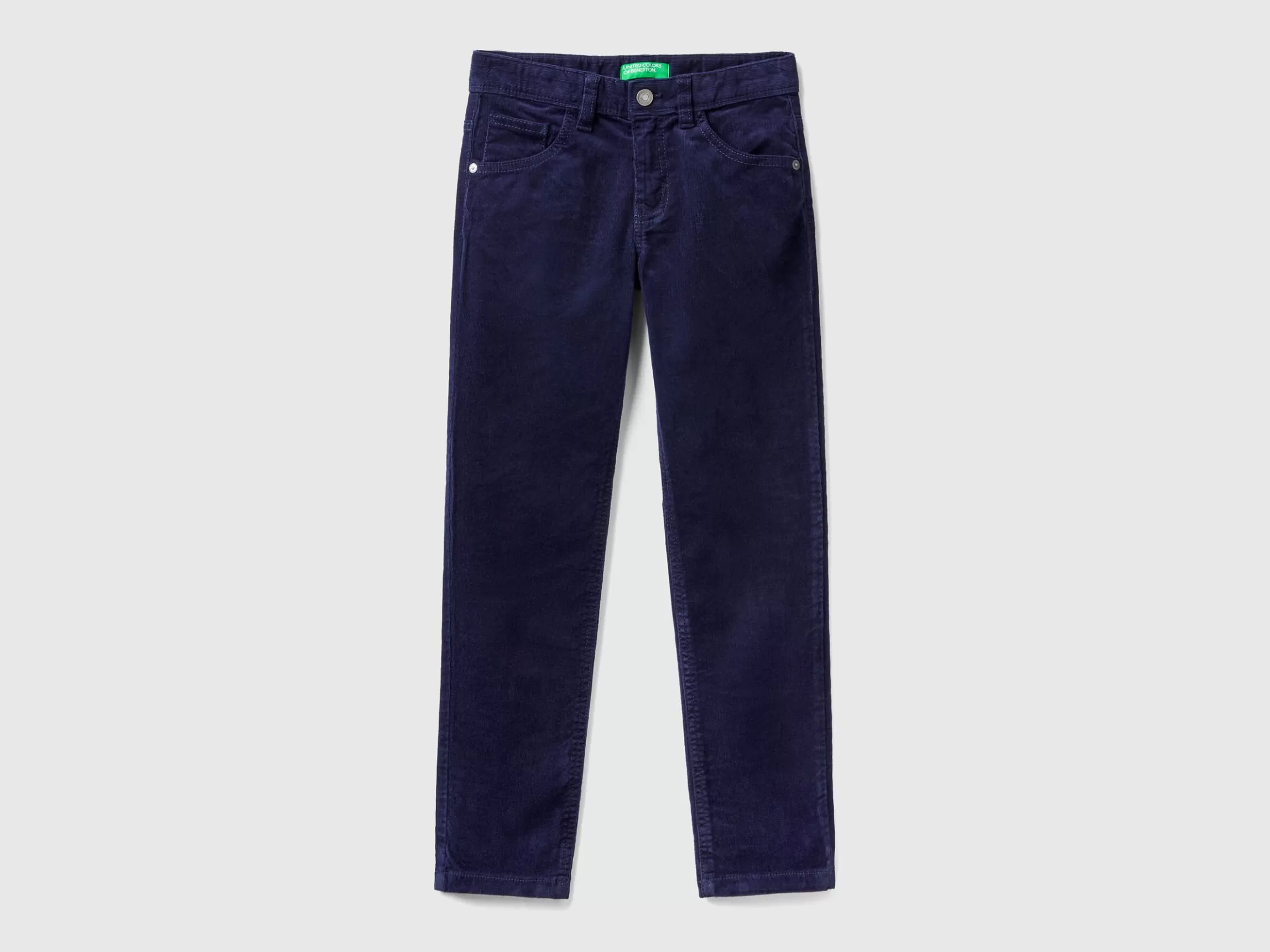 United Colors of Benetton Slim fit stretch corduroy trousers