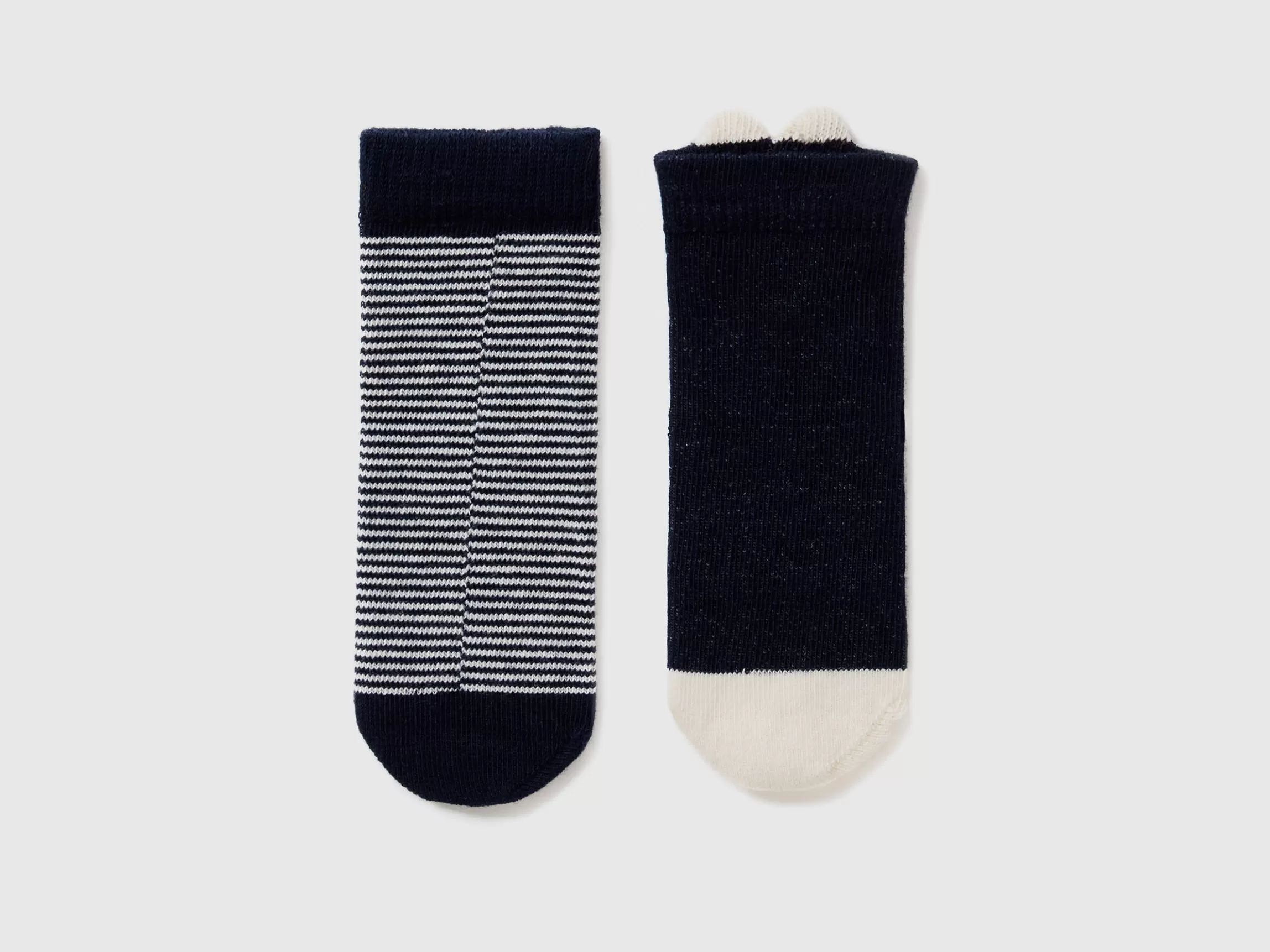 United Colors of Benetton Sock set with stripes and bunny