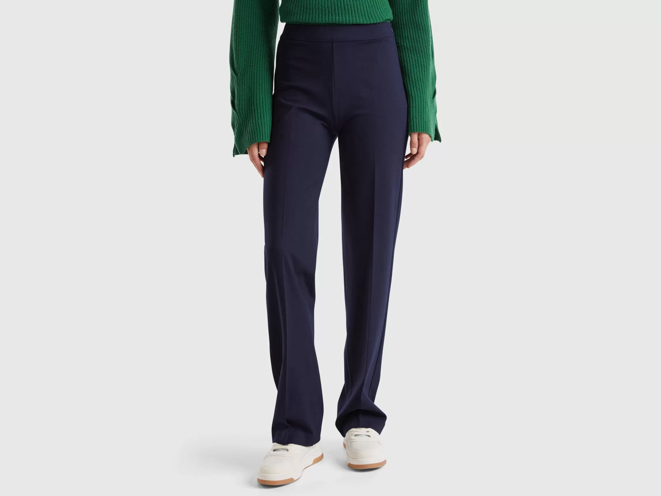 United Colors of Benetton Straight cut classic trousers