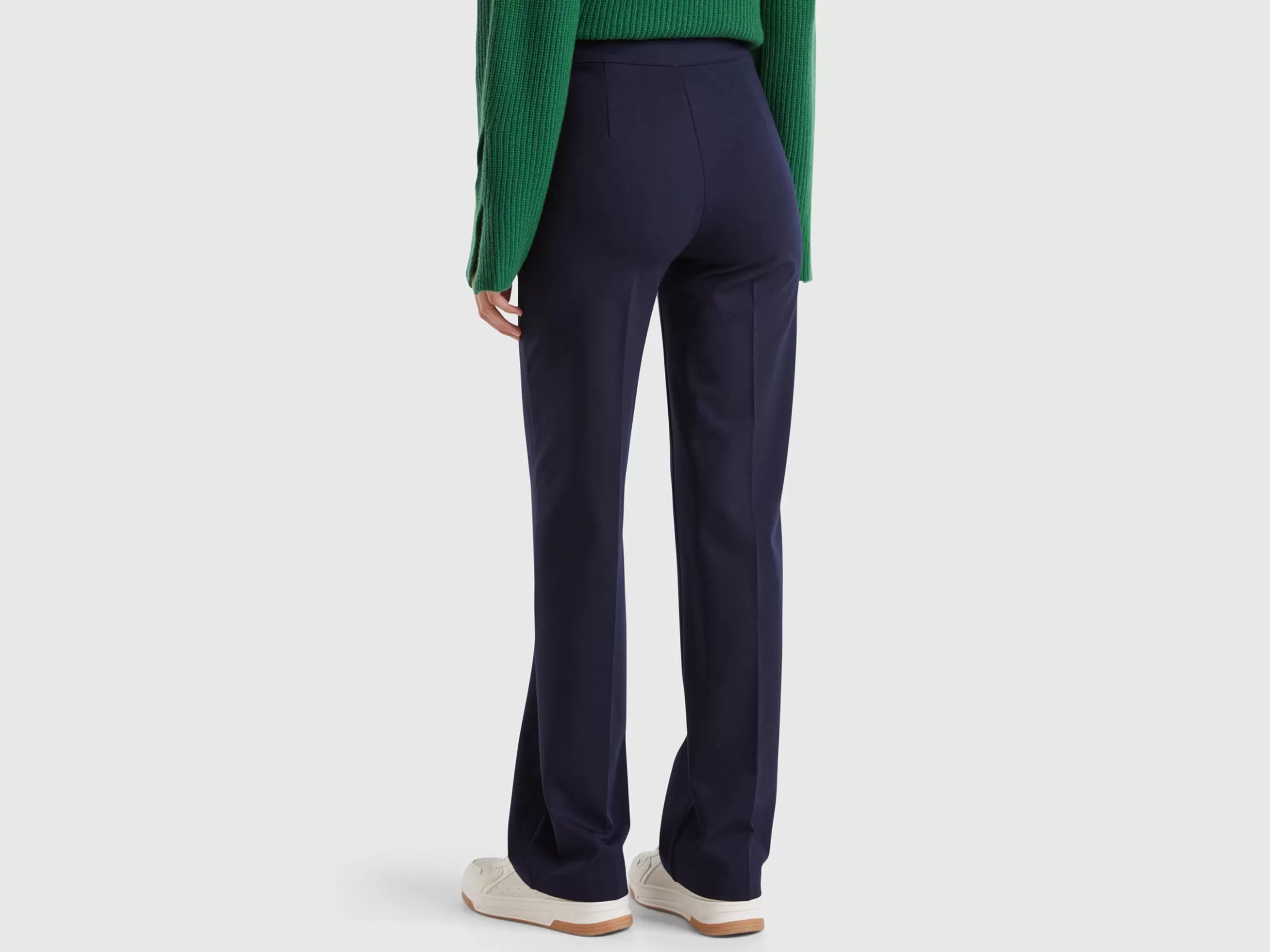 United Colors of Benetton Straight cut classic trousers