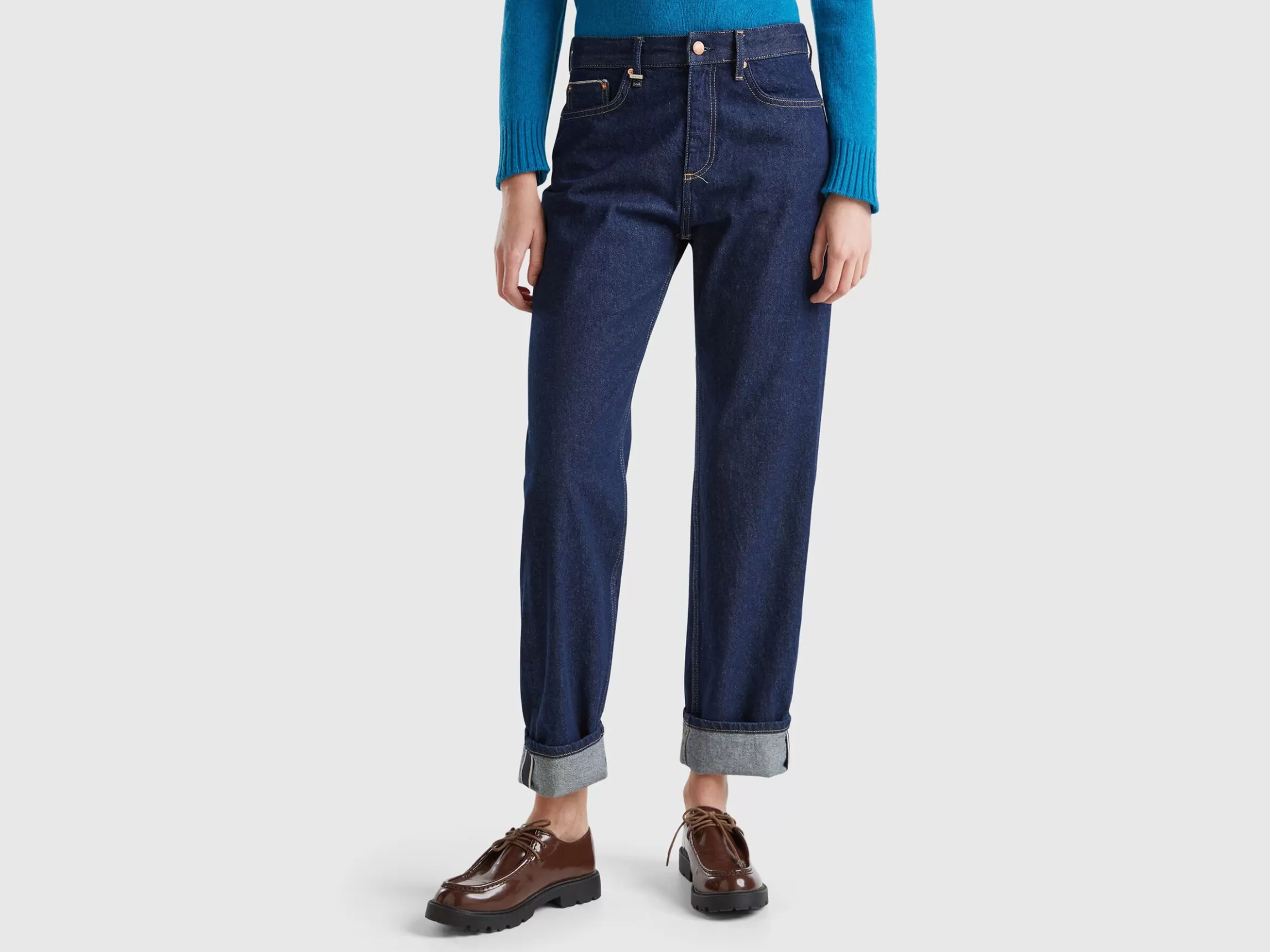 United Colors of Benetton Straight jeans with cuffs