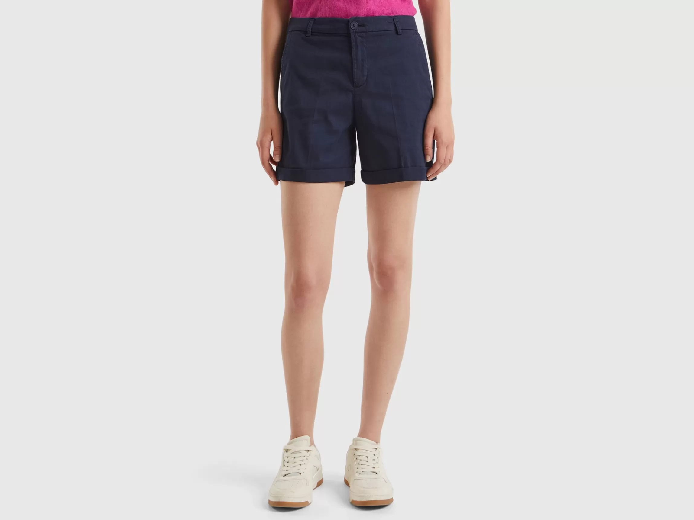 United Colors of Benetton Stretch cotton bermudas