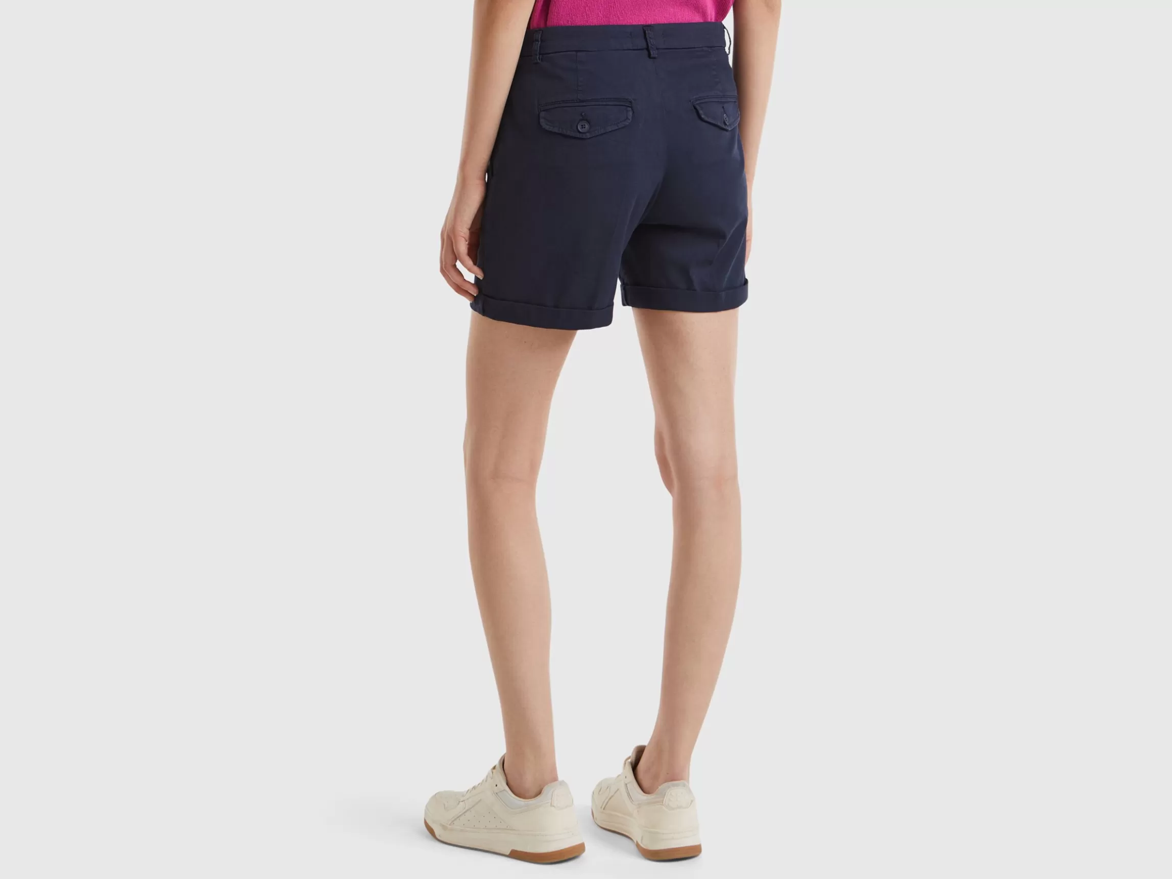 United Colors of Benetton Stretch cotton bermudas