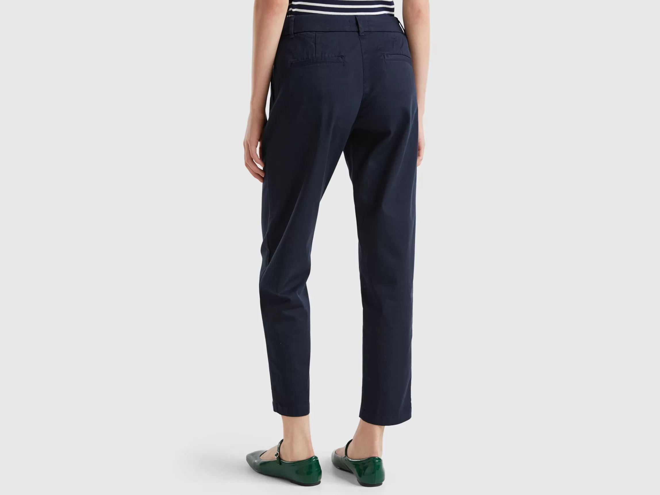 United Colors of Benetton Stretch cotton chino trousers
