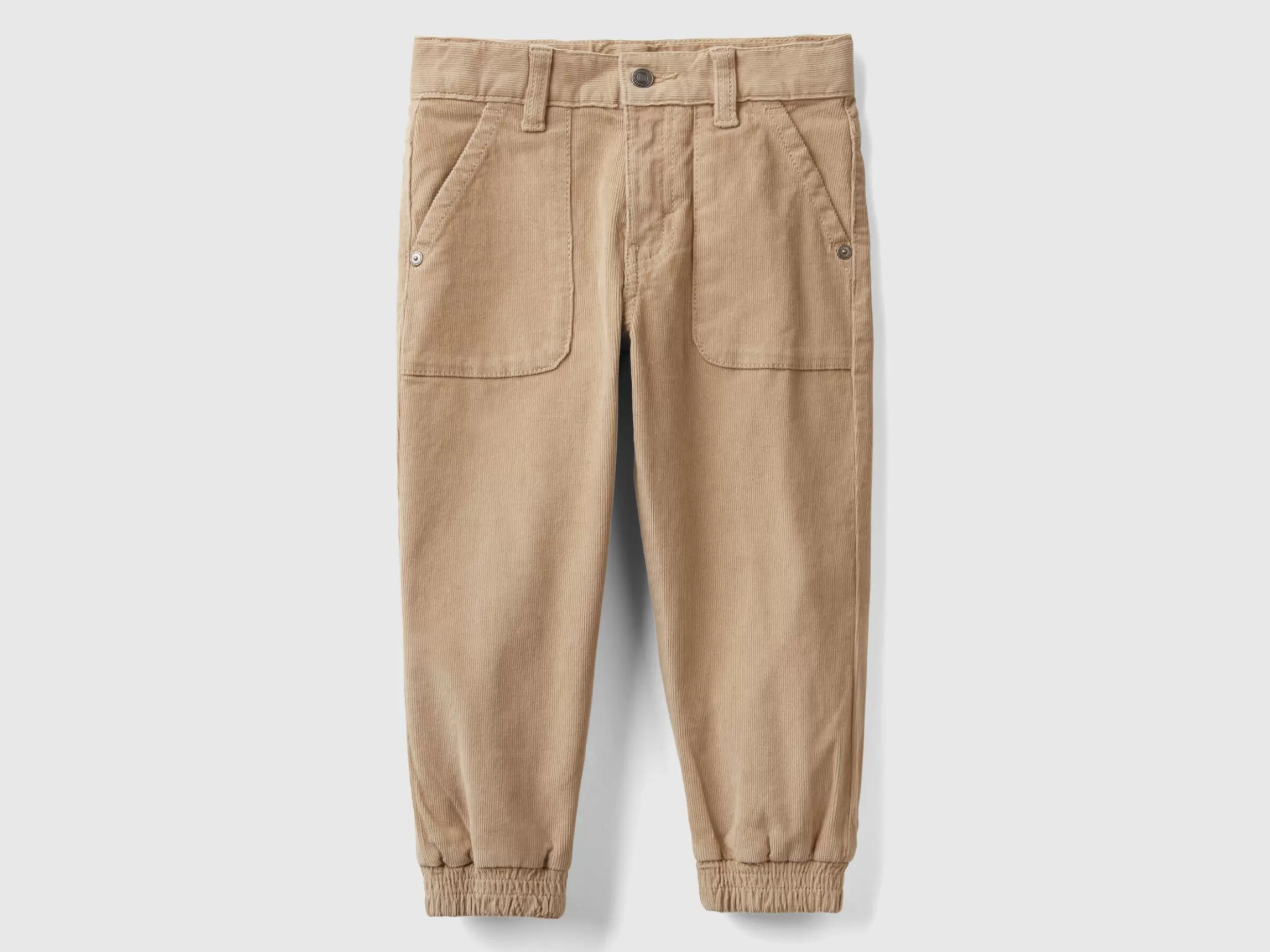United Colors of Benetton Stretch velvet trousers