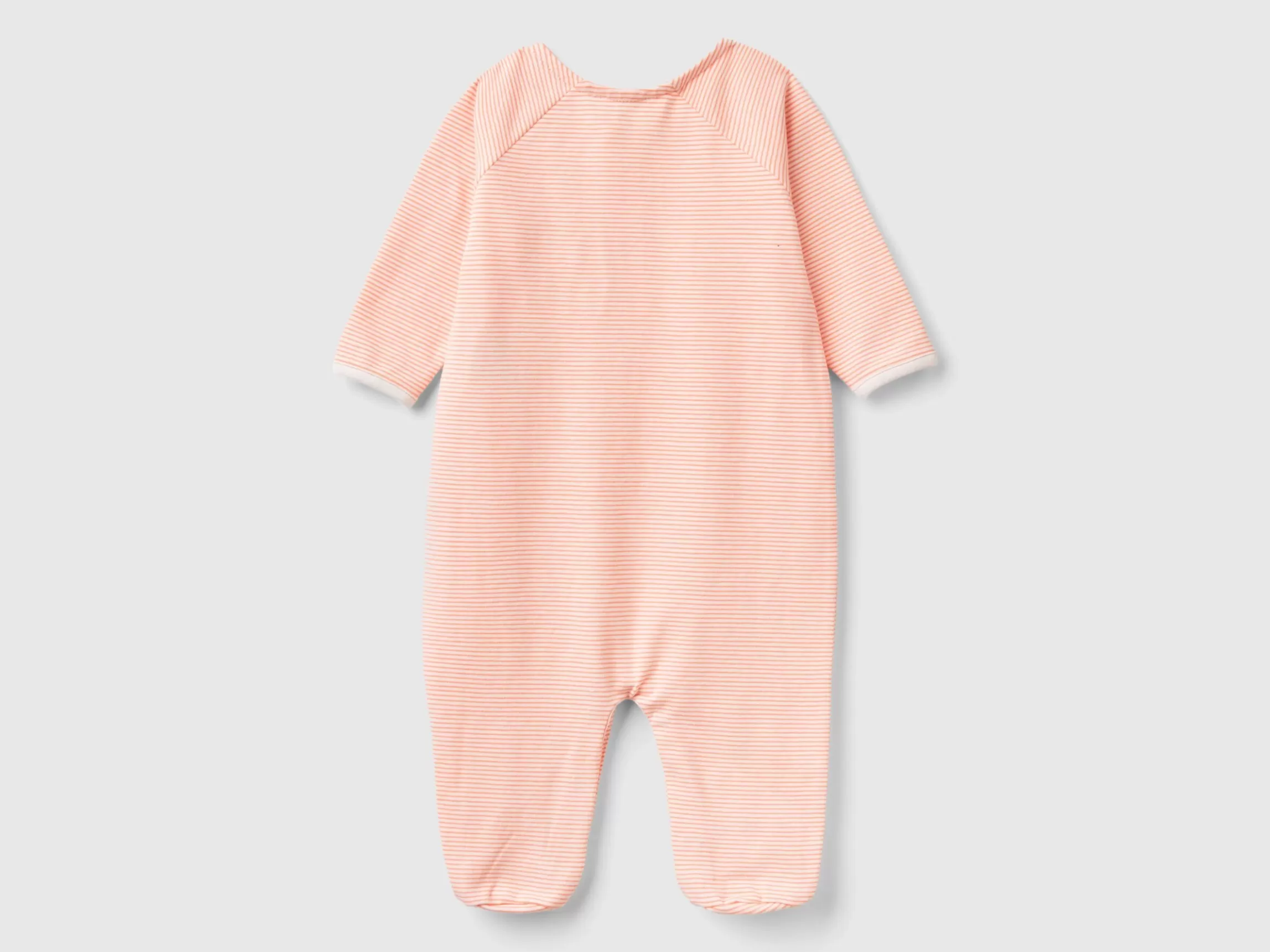 United Colors of Benetton Striped jumpsuit with pocket