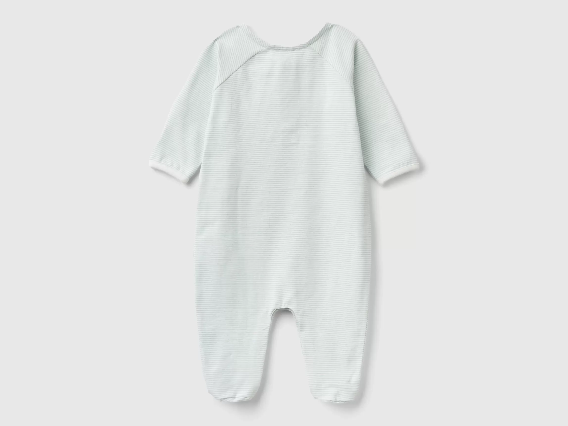 United Colors of Benetton Striped jumpsuit with pocket