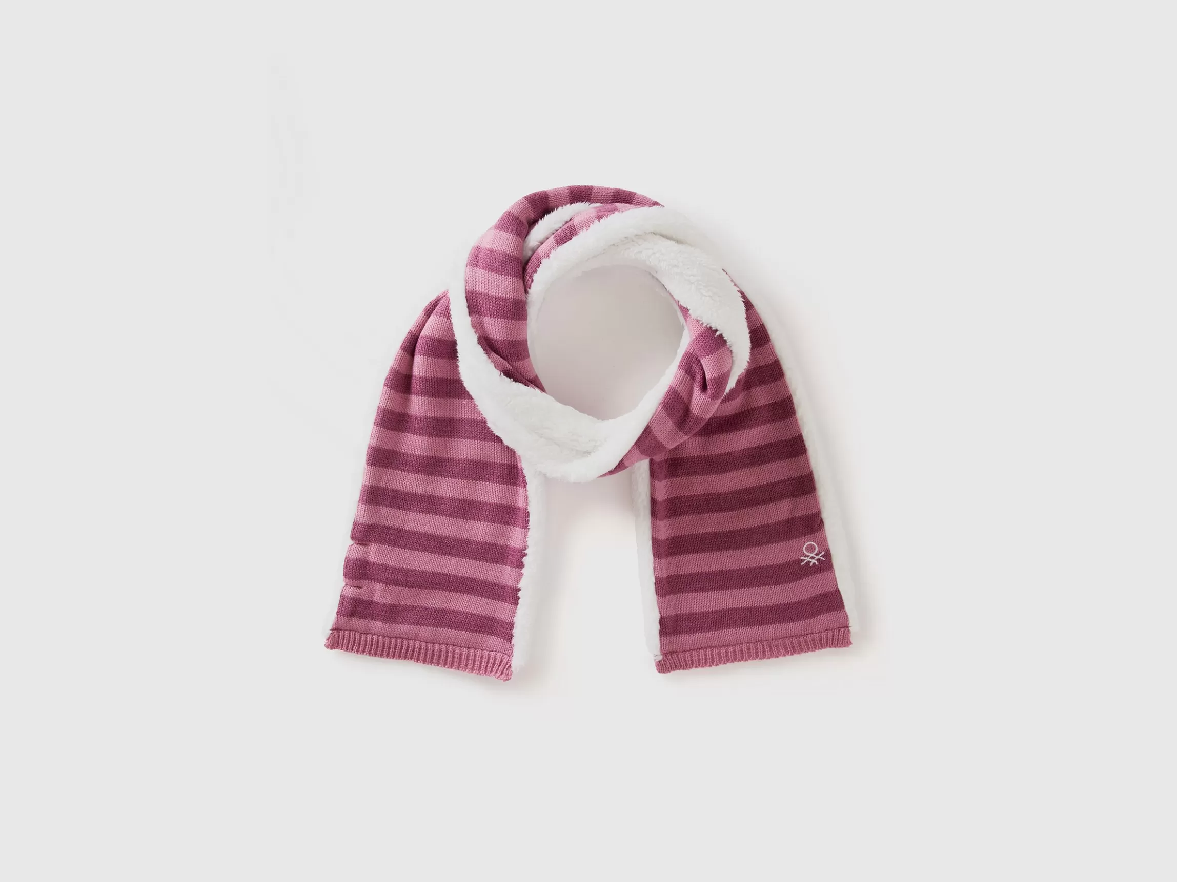 United Colors of Benetton Striped knit scarf