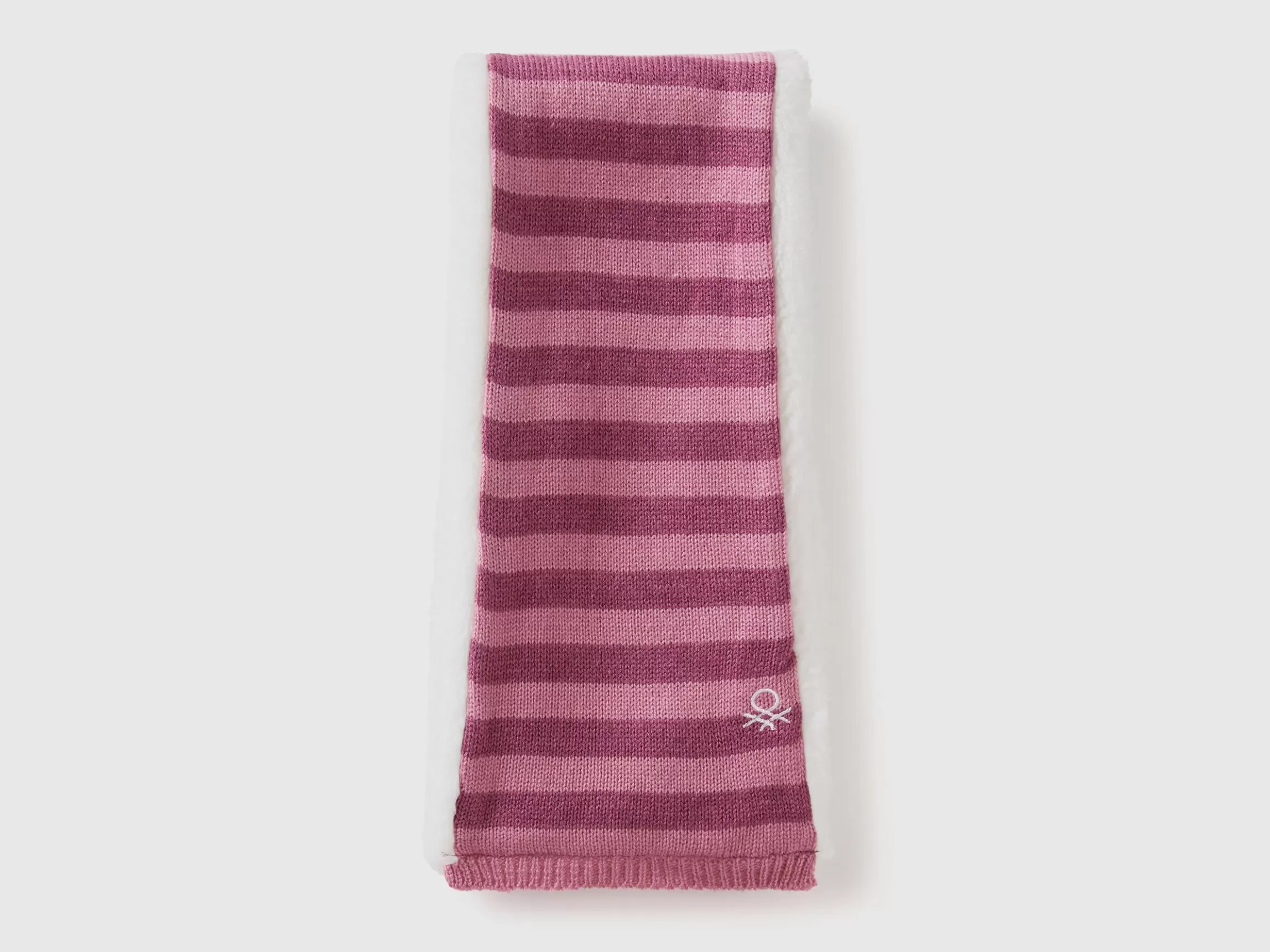 United Colors of Benetton Striped knit scarf