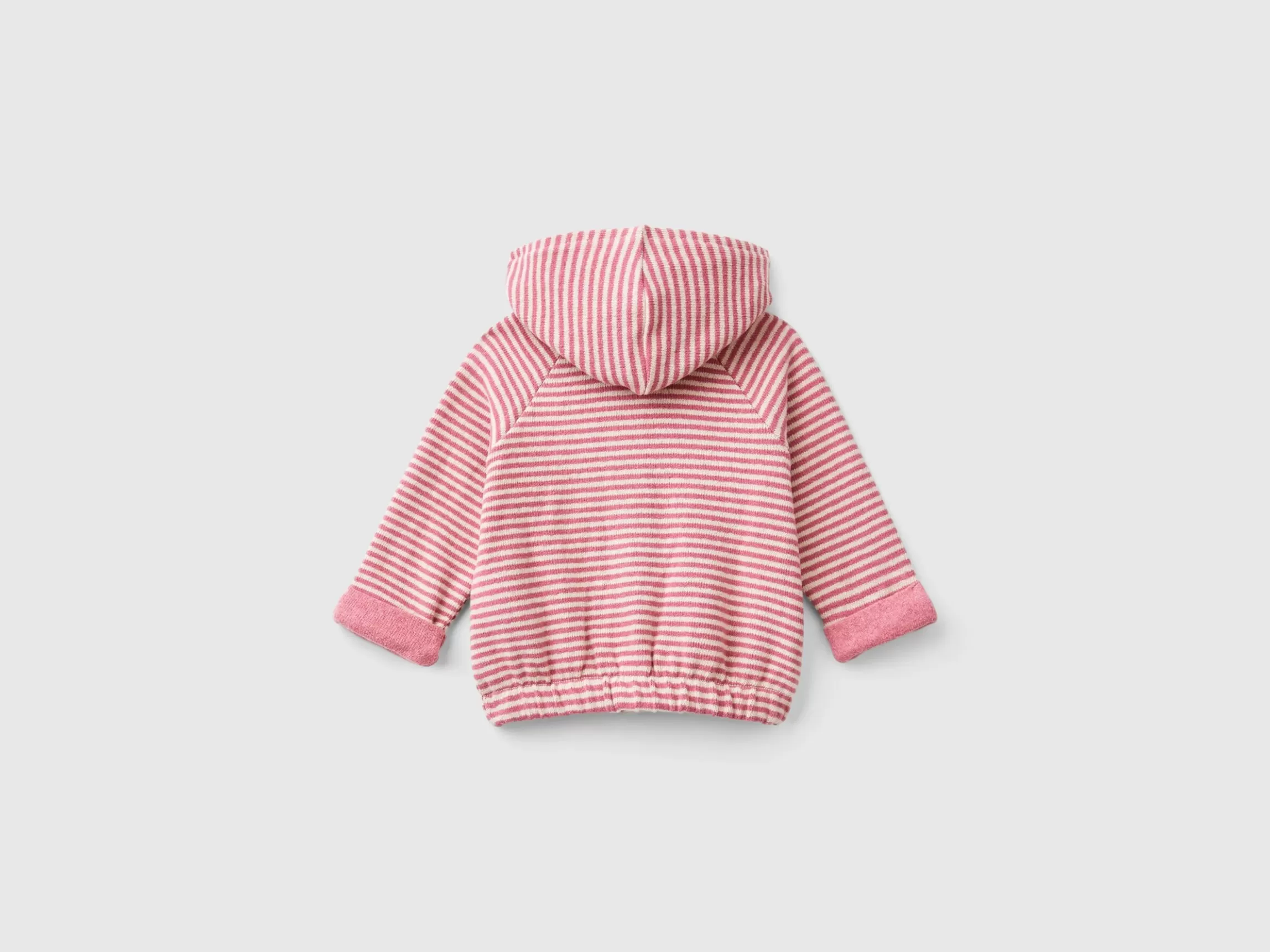 United Colors of Benetton Striped sweatshirt in recycled cotton blend