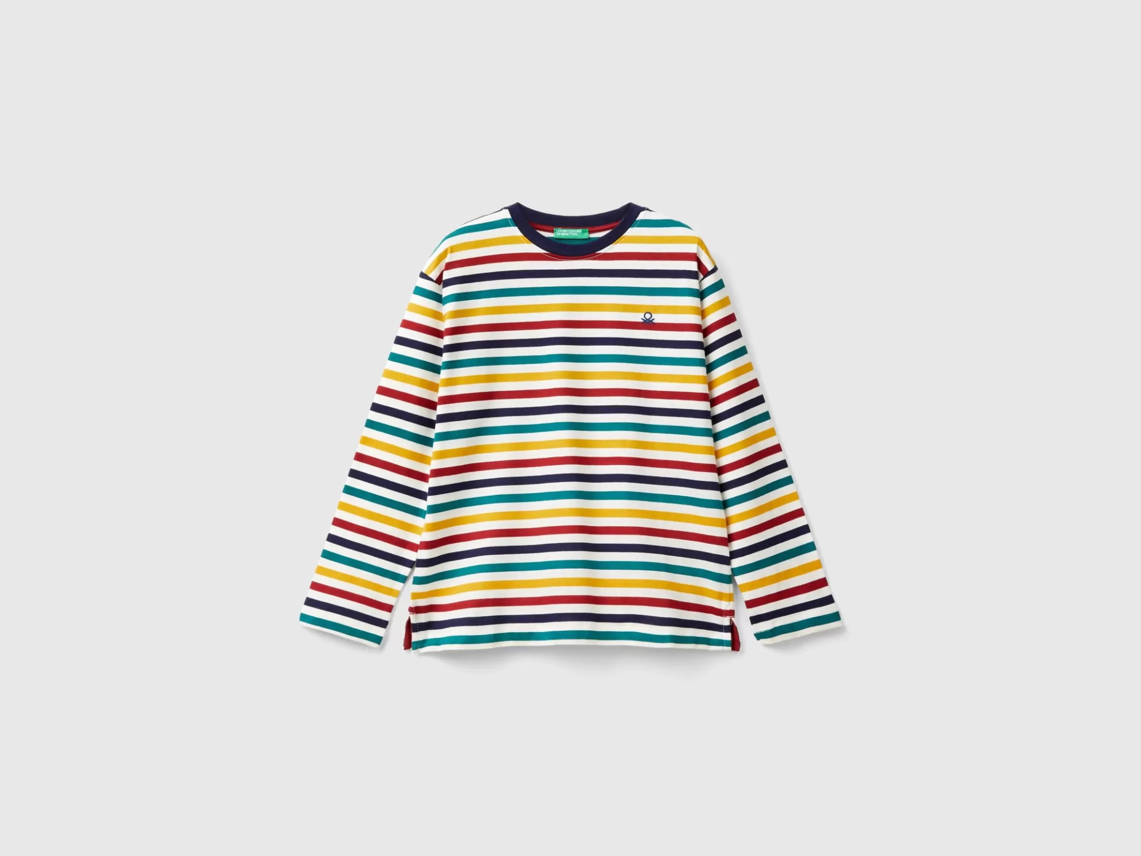United Colors of Benetton Striped t-shirt in 100% cotton