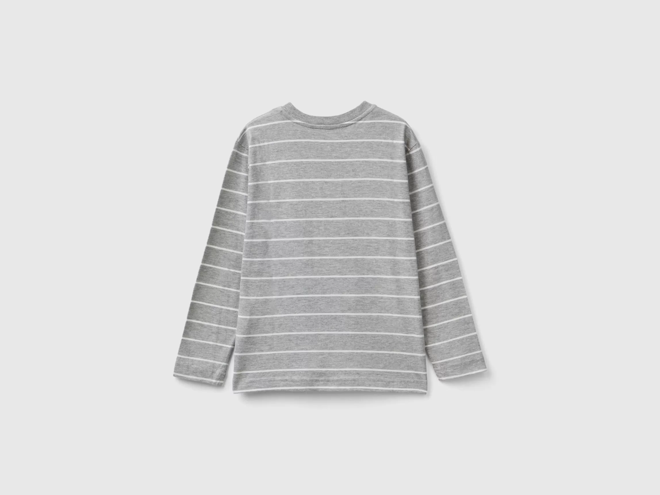 United Colors of Benetton Striped t-shirt with slogan