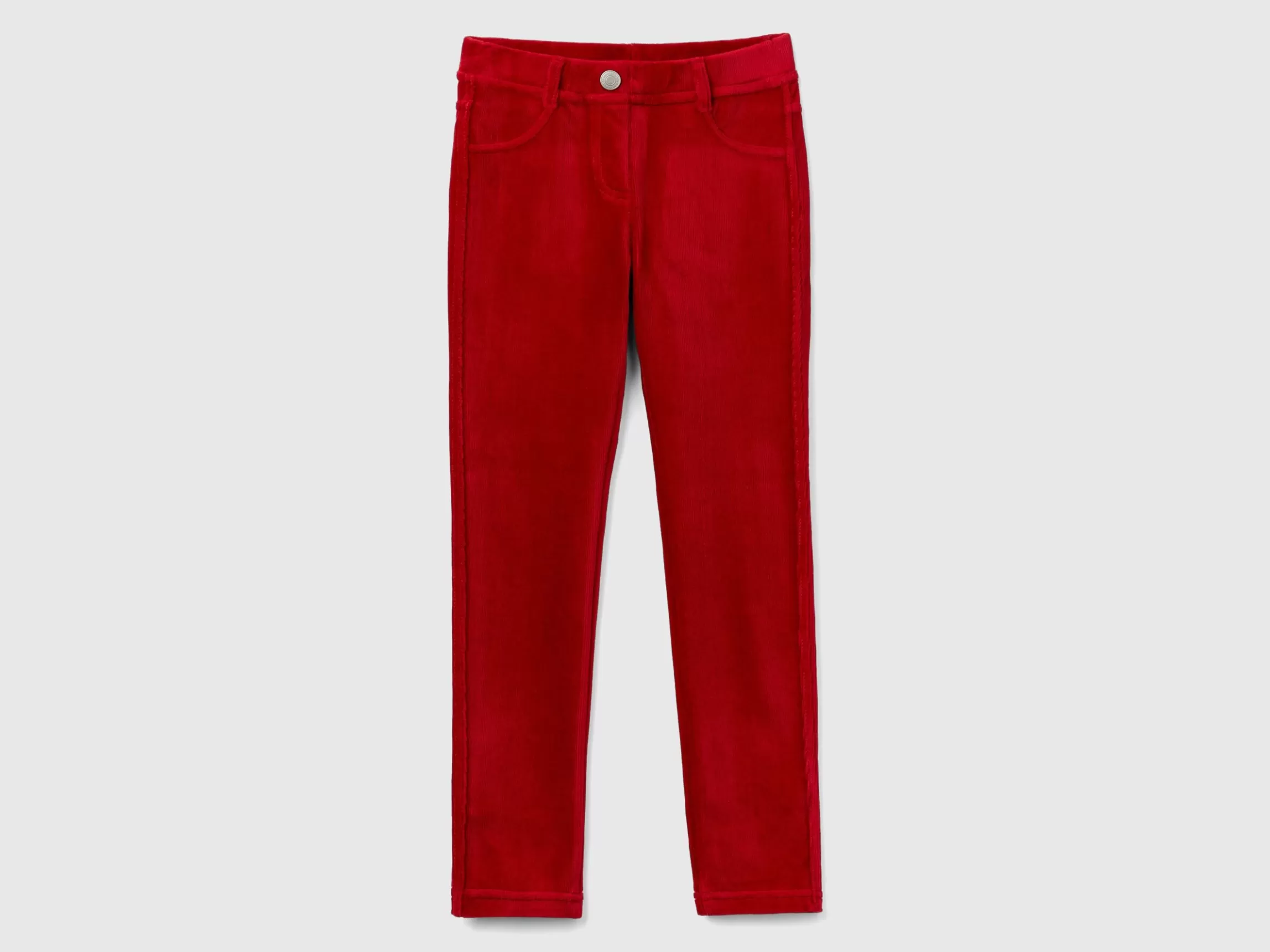United Colors of Benetton Super skinny chenille trousers