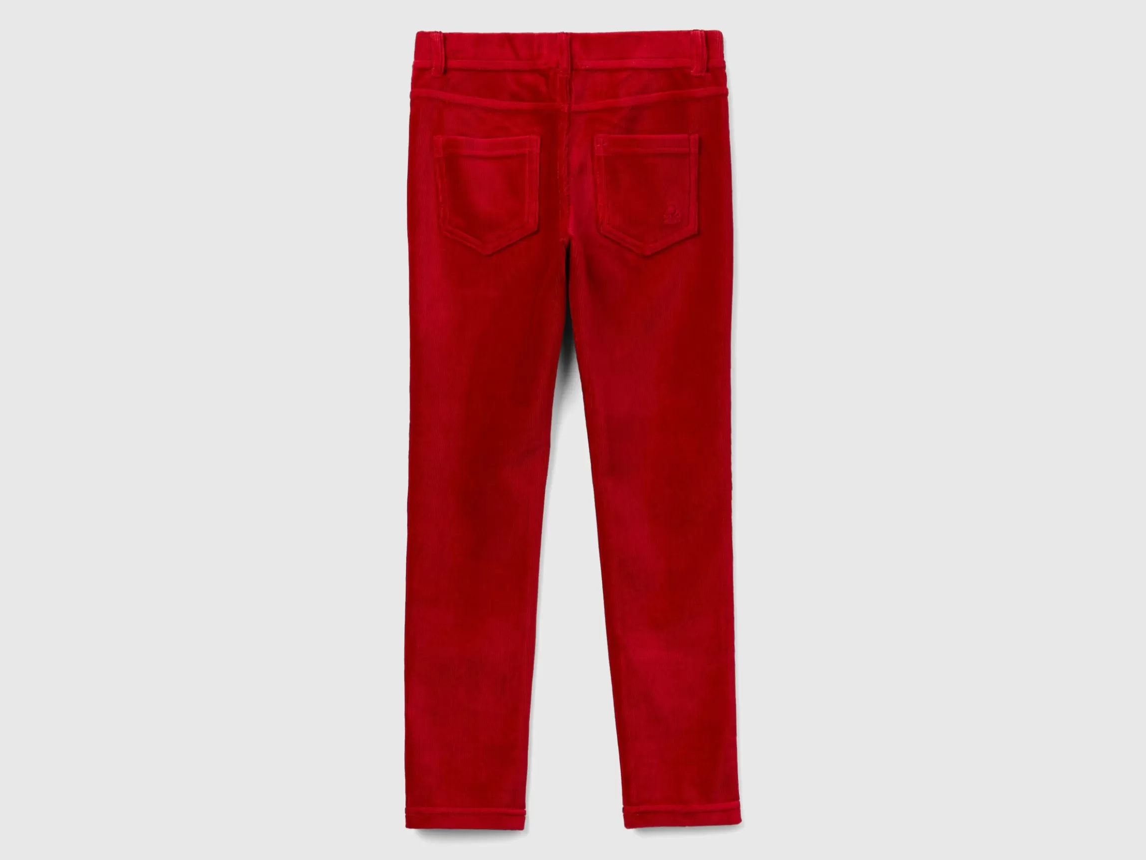 United Colors of Benetton Super skinny chenille trousers
