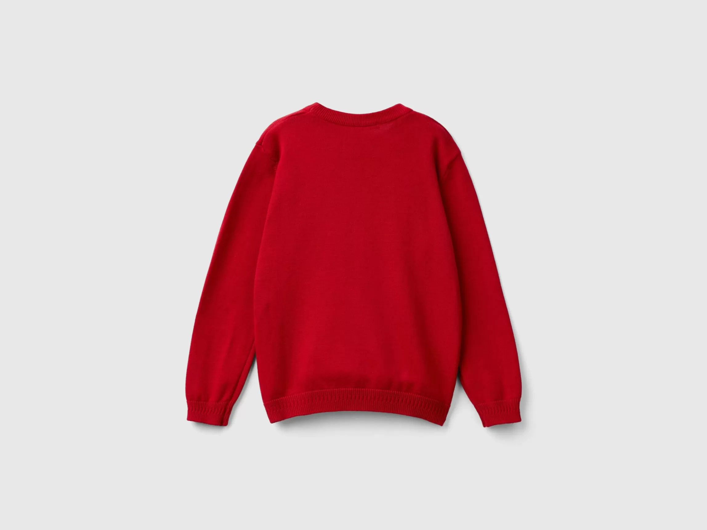 United Colors of Benetton Sweater in pure cotton with logo