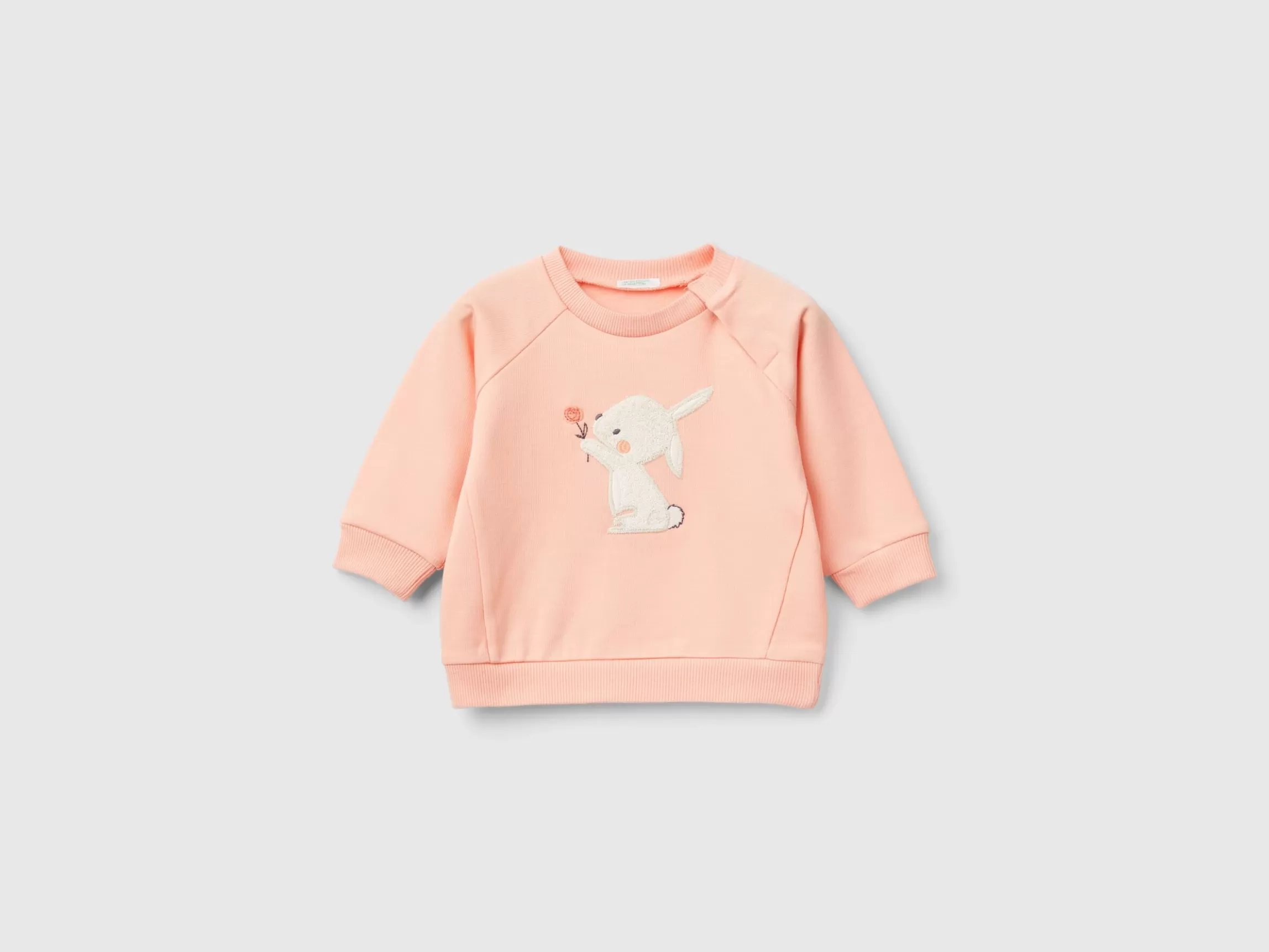 United Colors of Benetton Sweatshirt with animal embroidery