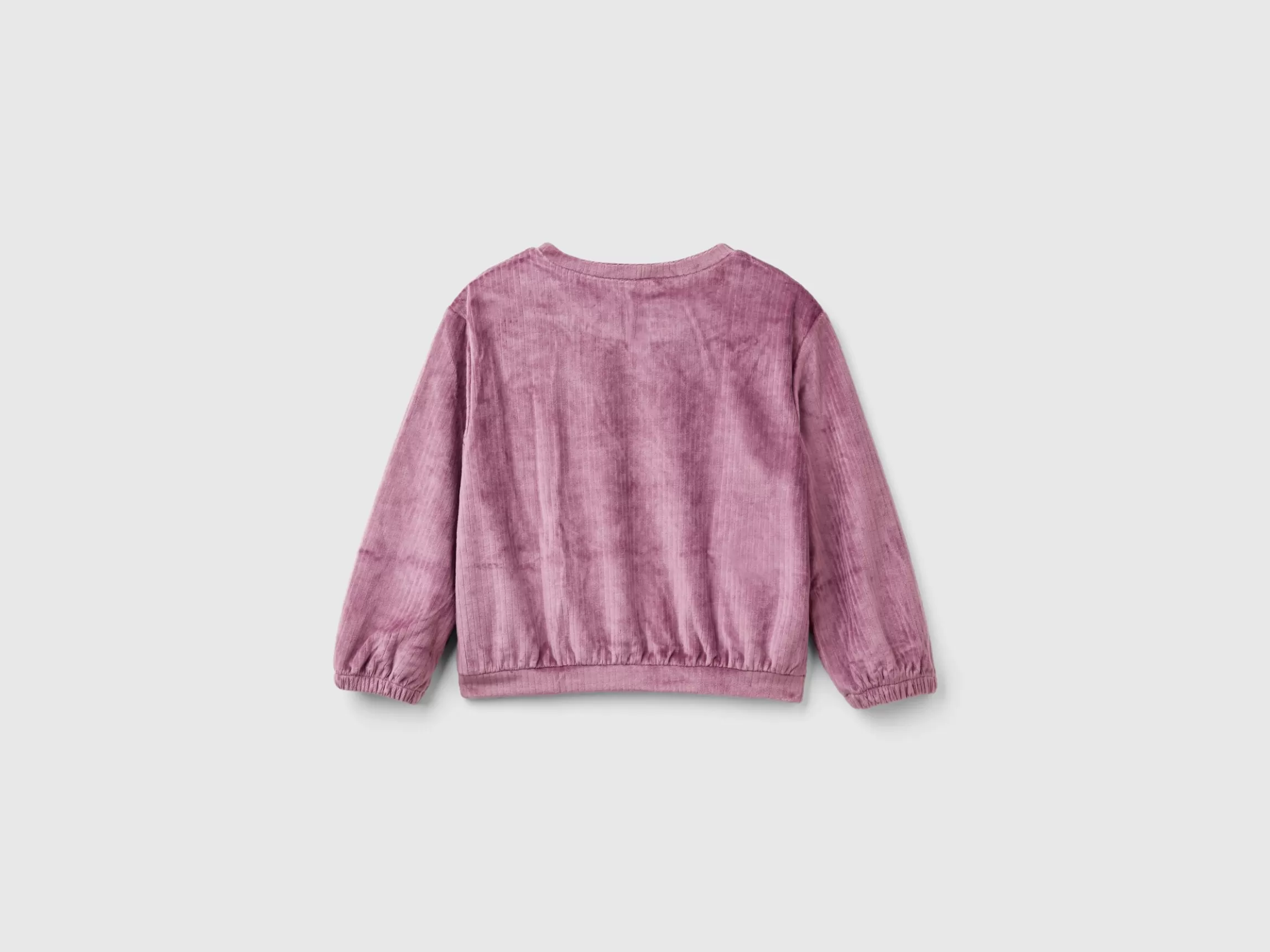 United Colors of Benetton Sweatshirt with chenille bows