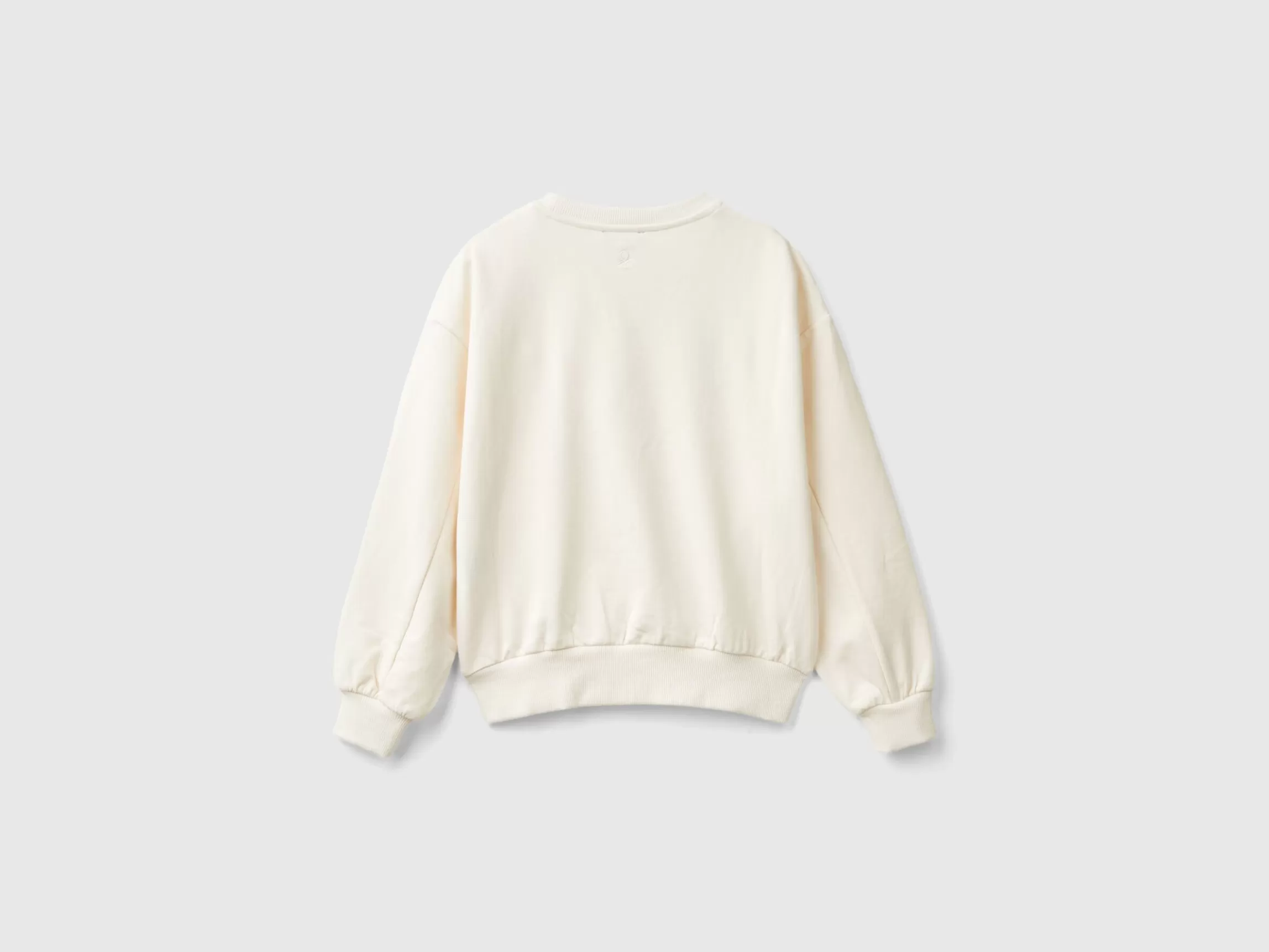 United Colors of Benetton Sweatshirt with jewel-like applique