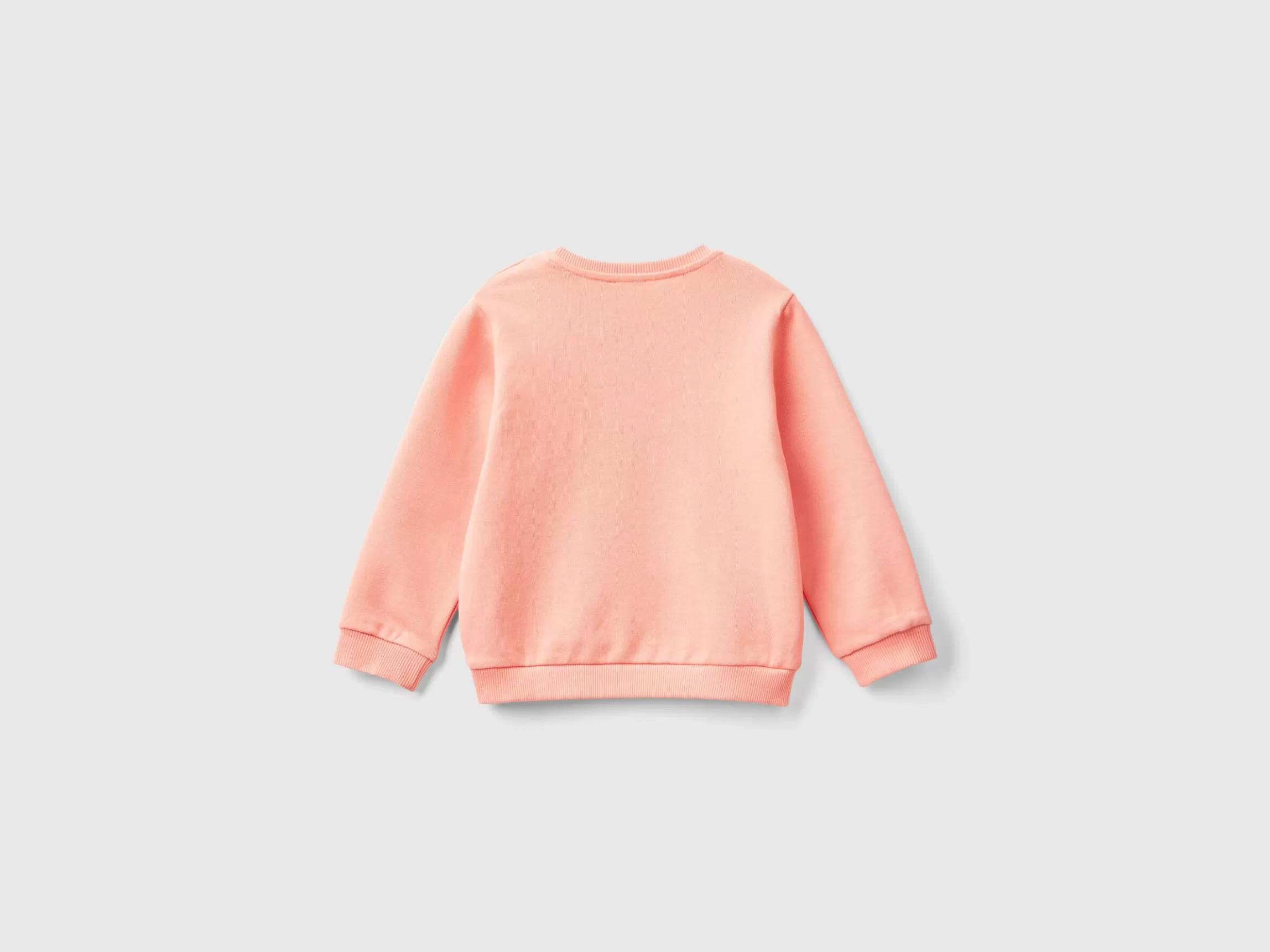 United Colors of Benetton Sweatshirt with petal look applique