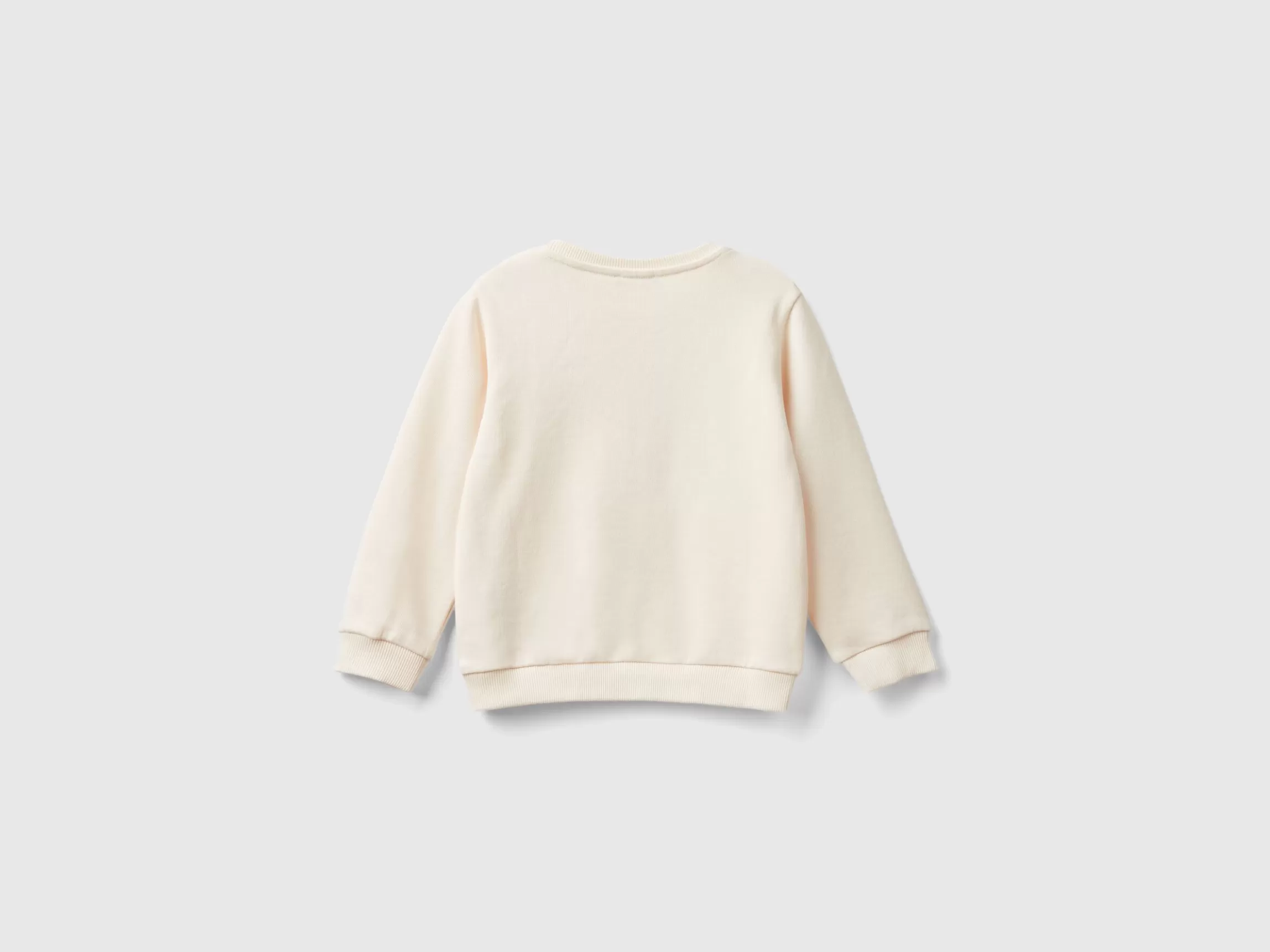 United Colors of Benetton Sweatshirt with petal look applique