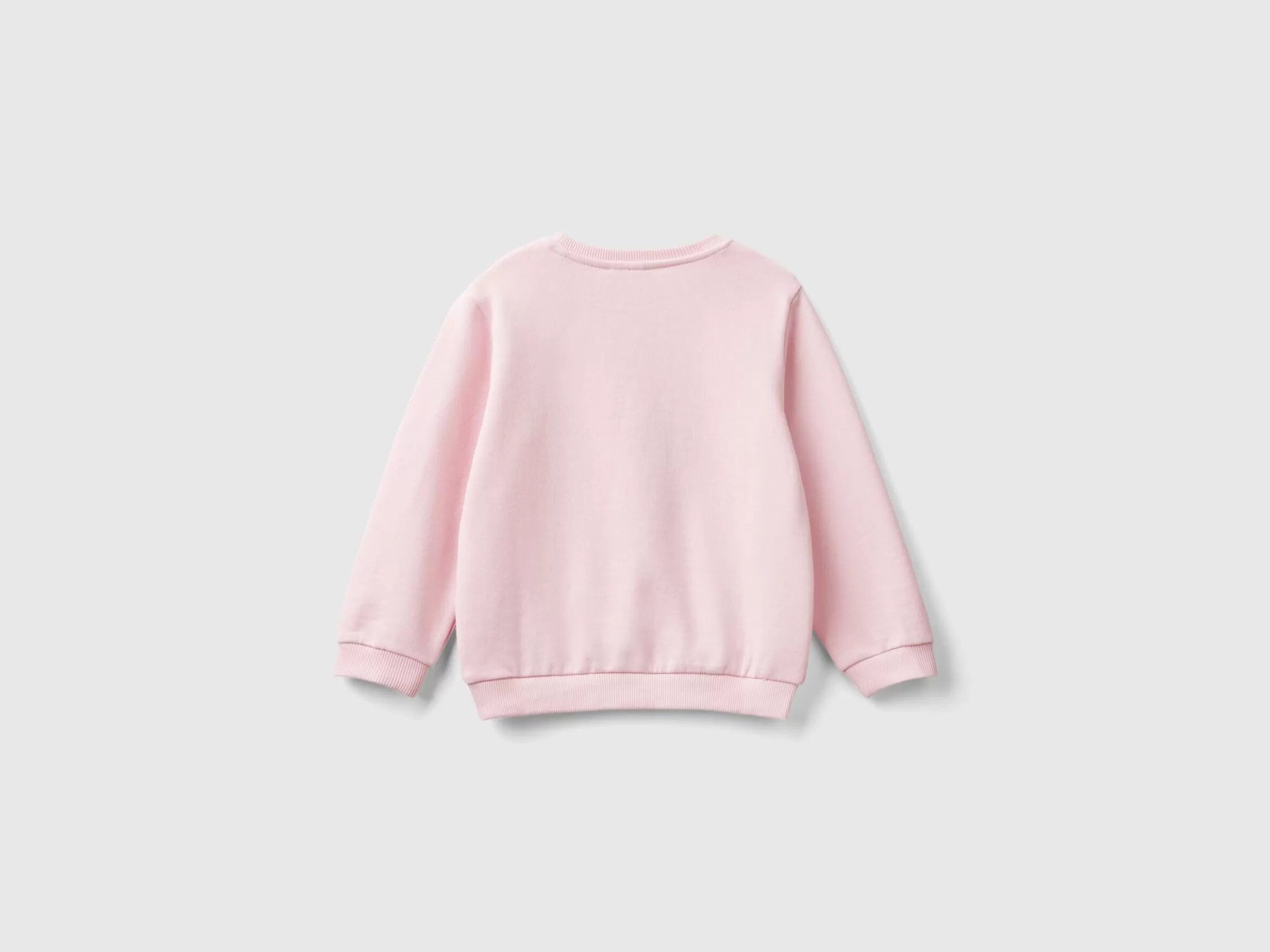 United Colors of Benetton Sweatshirt with petal look applique