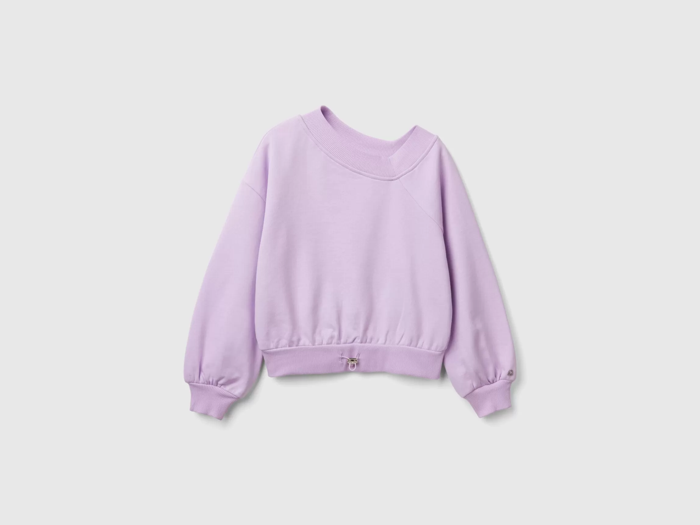 United Colors of Benetton Sweatshirt with uneven neckline