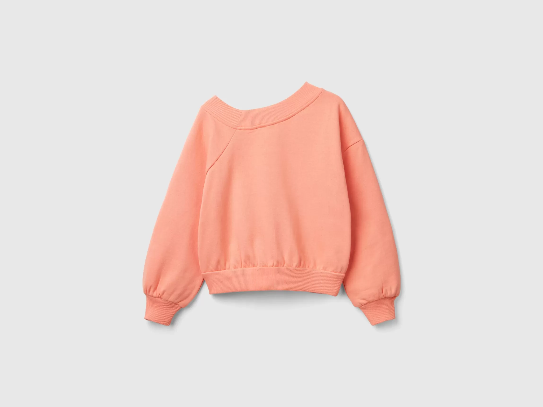 United Colors of Benetton Sweatshirt with uneven neckline